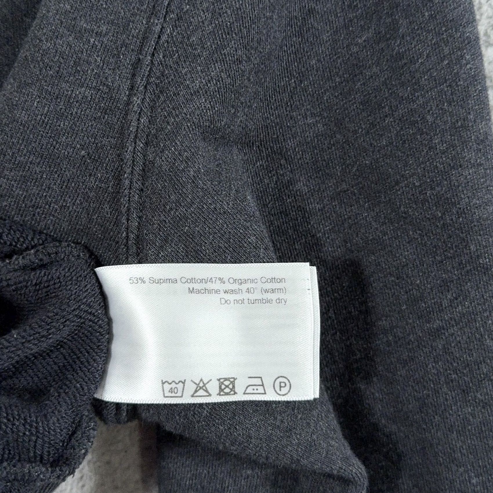 Vintage VINTAGE Son Of A Tailor Half Zip Pullover Sweatshirt Mens M Gray Supima Cotton Size US M / EU 48-50 / 2 - 7 Thumbnail