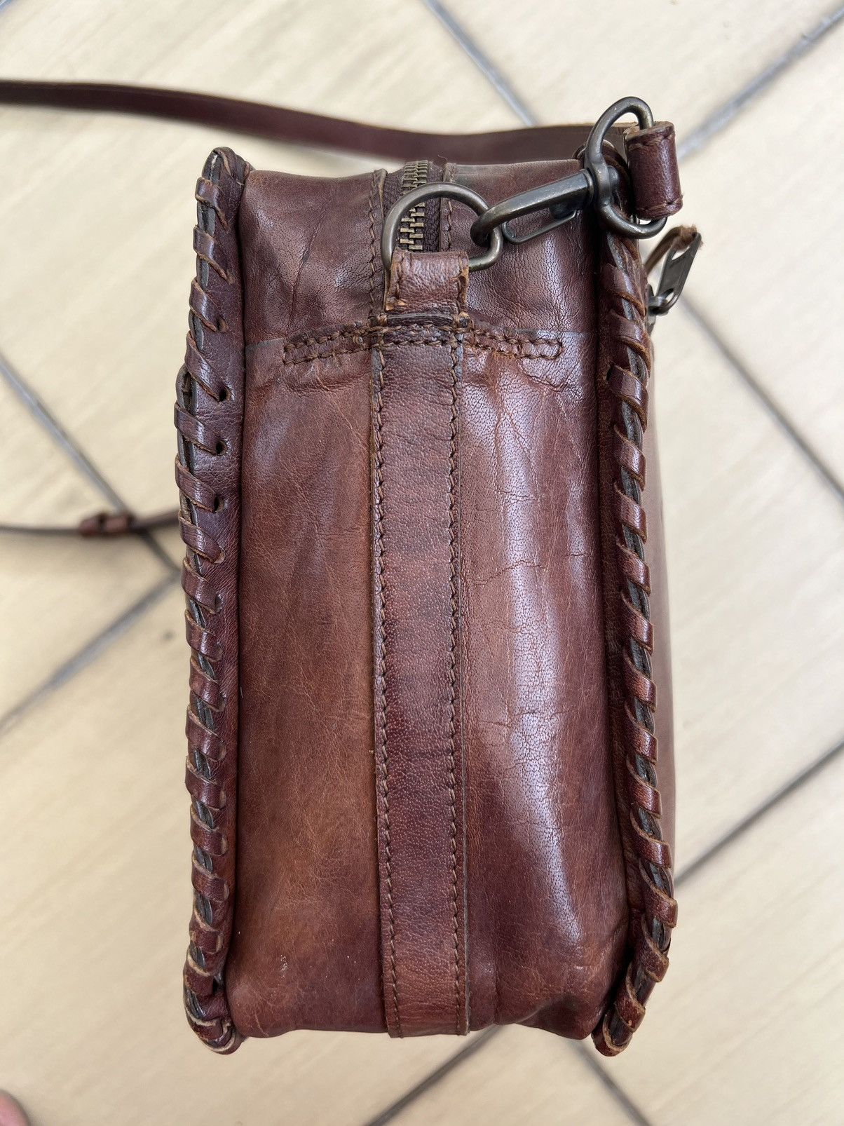 Porter Vintage Ibiza Japan Patchwork Leather Bag Size ONE SIZE - 11 Thumbnail