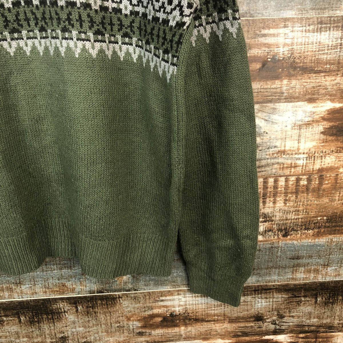 Japanese Brand Nurdic Green vintage Sweatshirt #A1462 Size US M / EU 48-50 / 2 - 8 Thumbnail