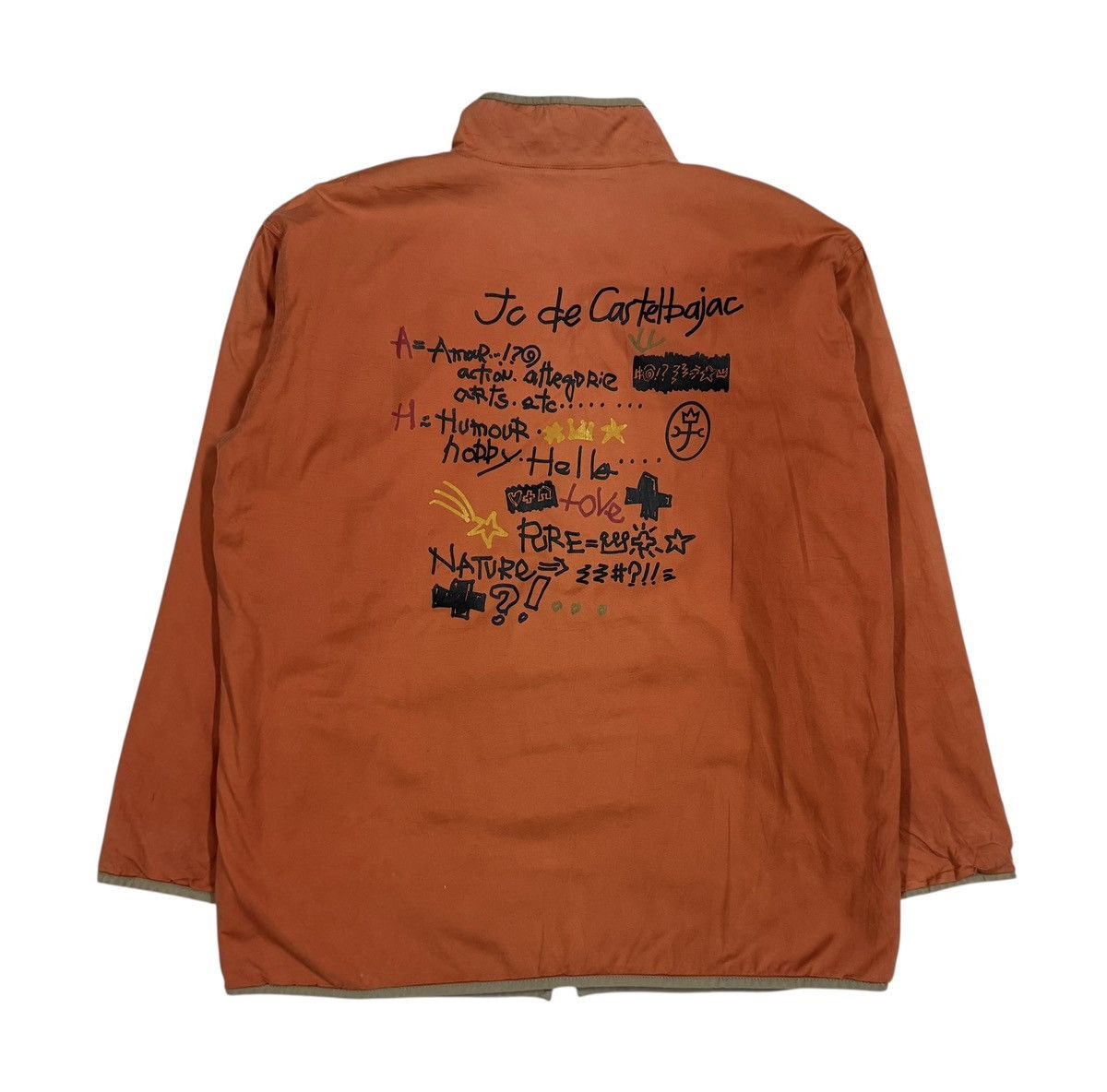 Jean Charles De Castelbajac Vtg🔥Castlebajac Sports Revesible Paded Poem Jacket Size US M / EU 48-50 / 2 - 4 Thumbnail