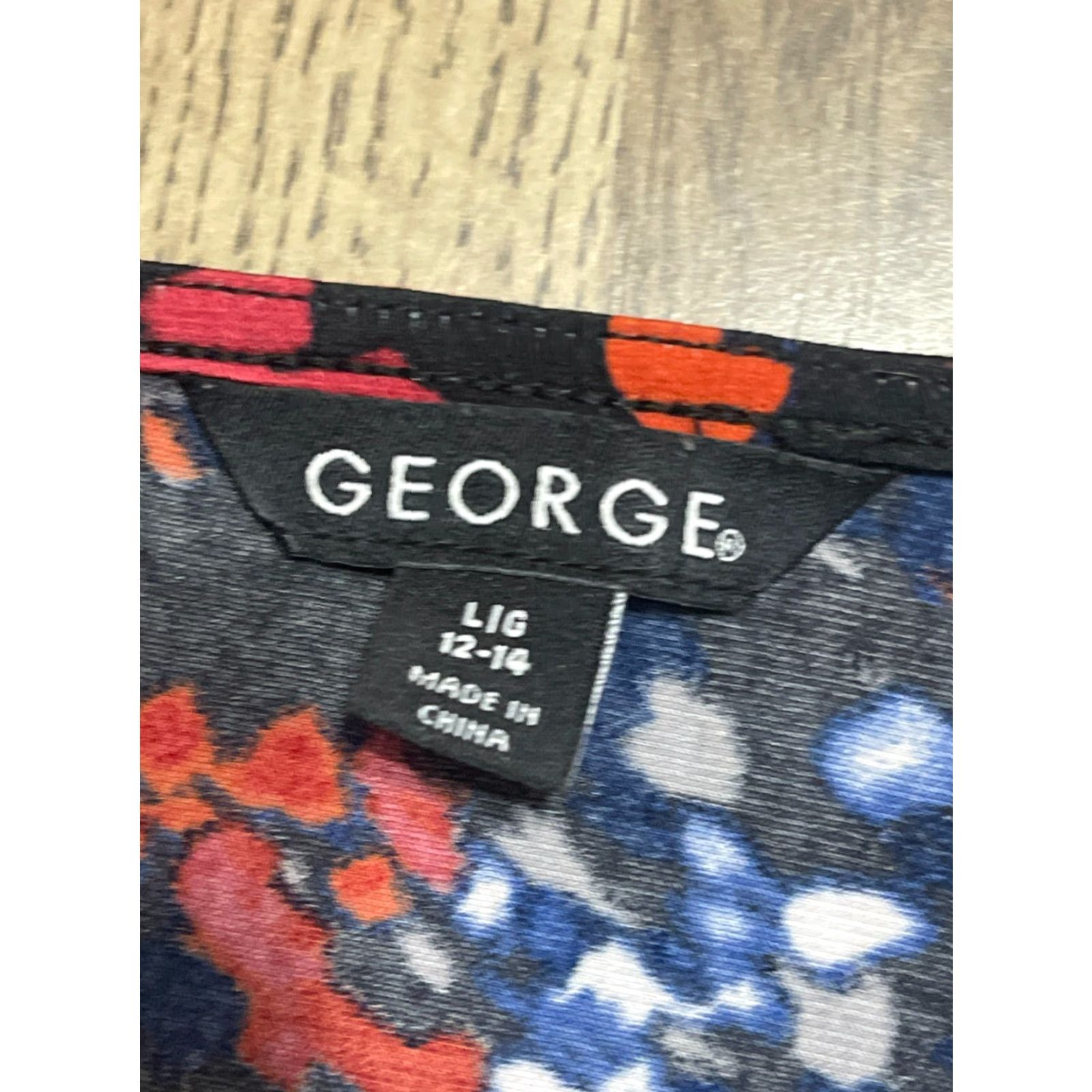 George George Shirt, Women’s Large, Floral, Sleeveless, Multicolor, Round Neck, Pullover, Casual, T-Shirt, George Size L / US 10 / IT 46 - 5 Thumbnail