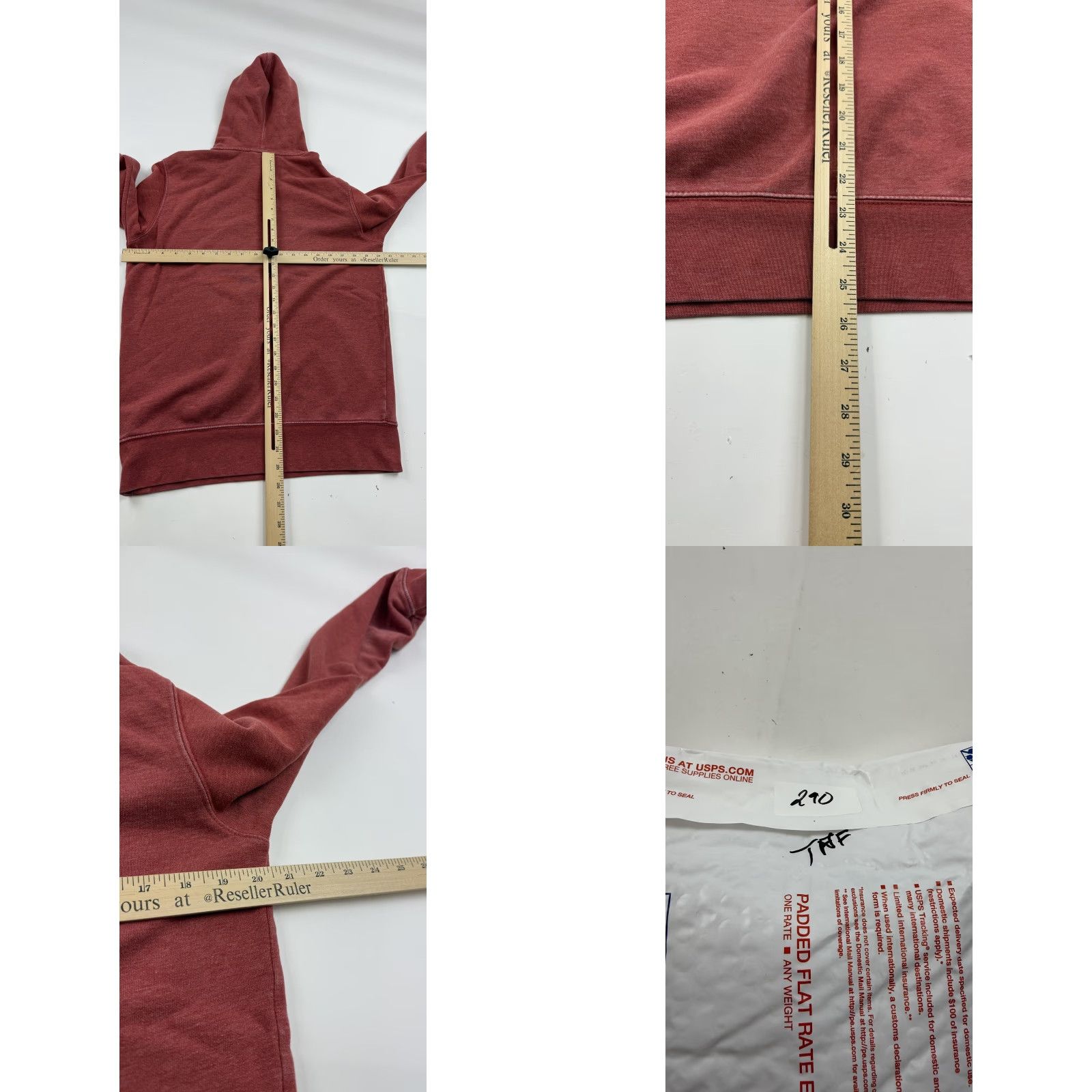 The North Face The North Face Hoodie Mens S Red Pullover Logo Fleece Kangaroo Pocket Size US S / EU 44-46 / 1 - 8 Thumbnail