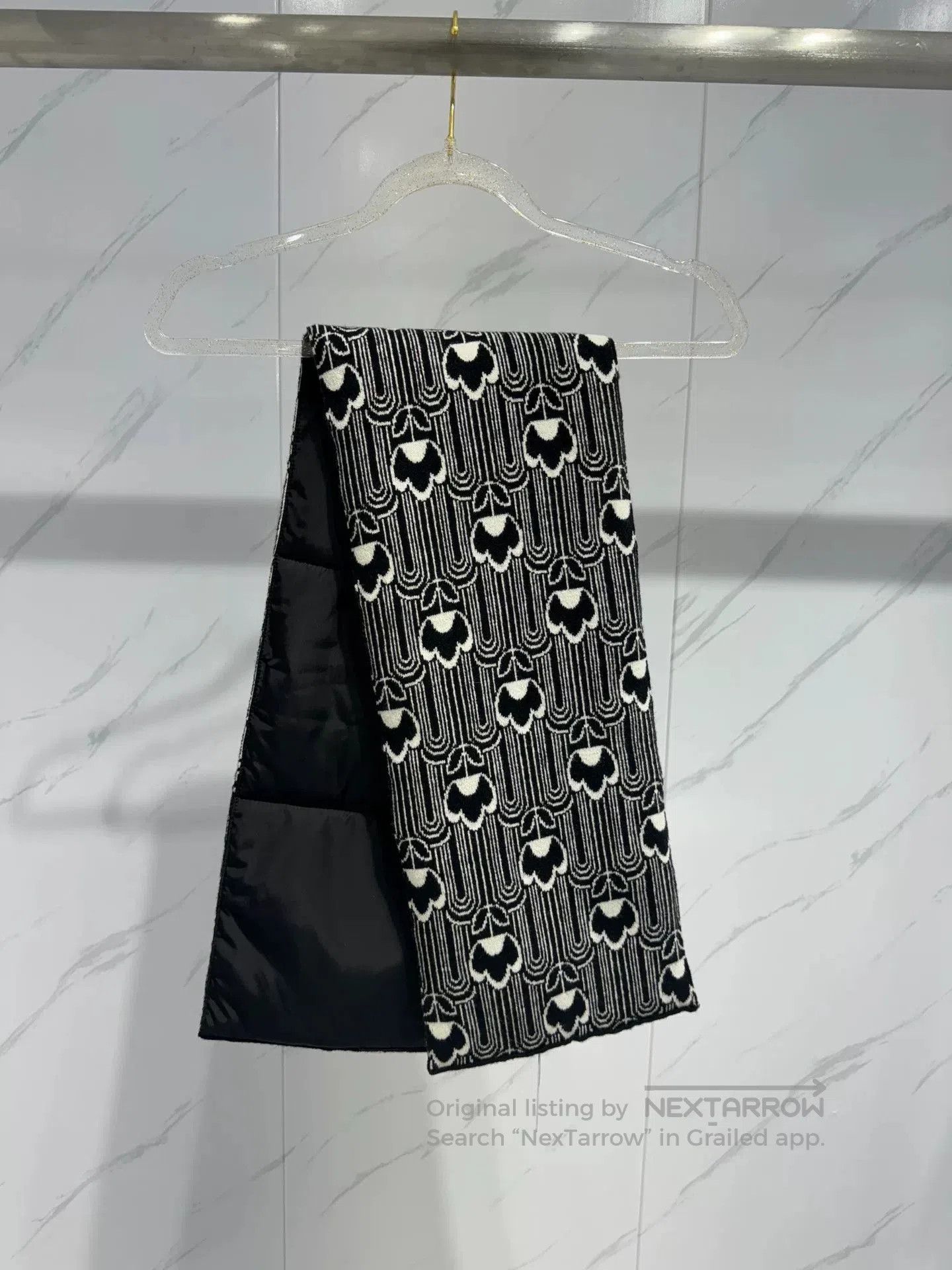 Prada Prada Printed Scarf with Triangle Bag. Size ONE SIZE - 2 Thumbnail
