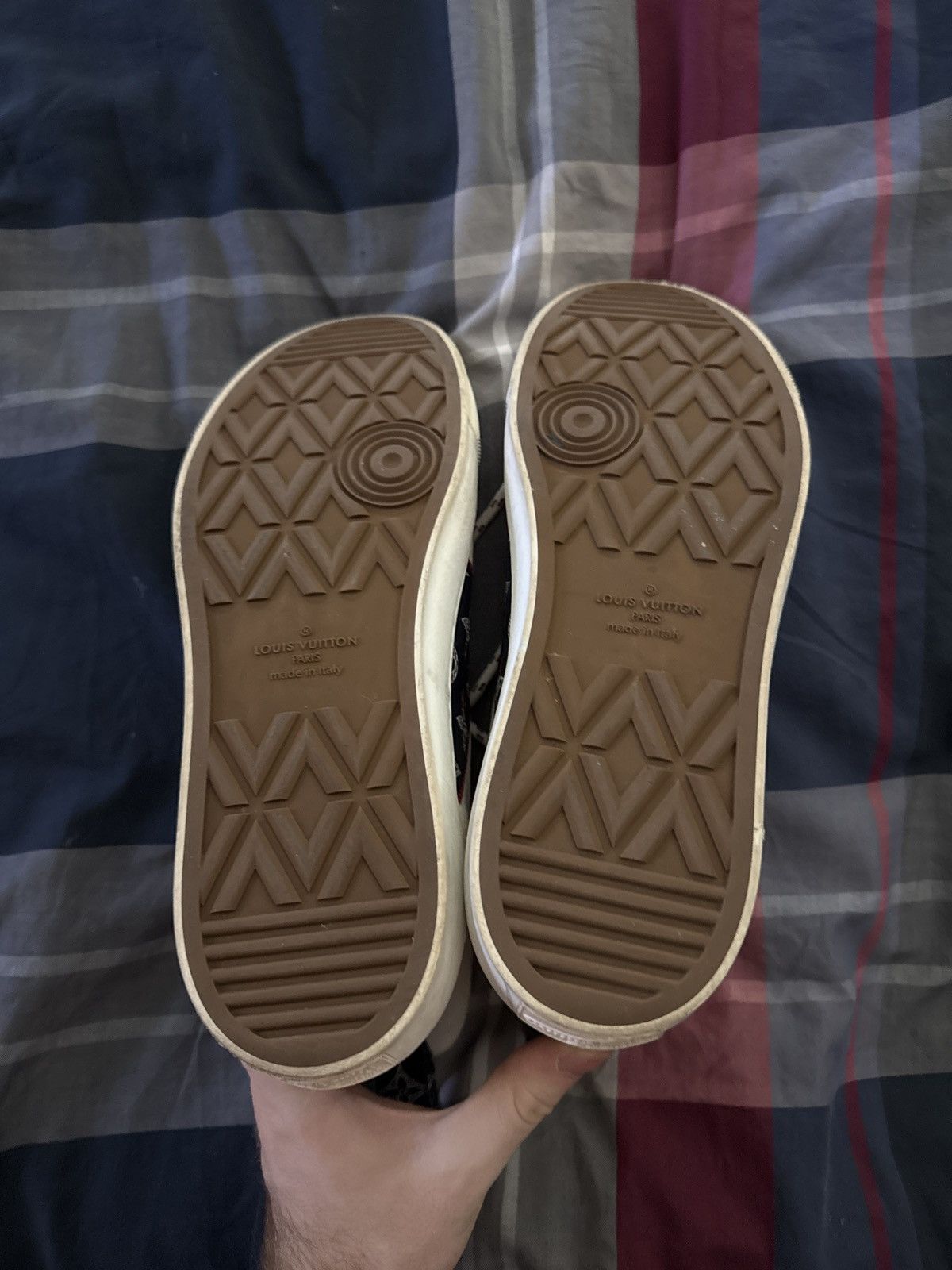 Louis Vuitton Louis vuitton high top tattoo monogram Size US 11 / EU 44 - 5 Thumbnail