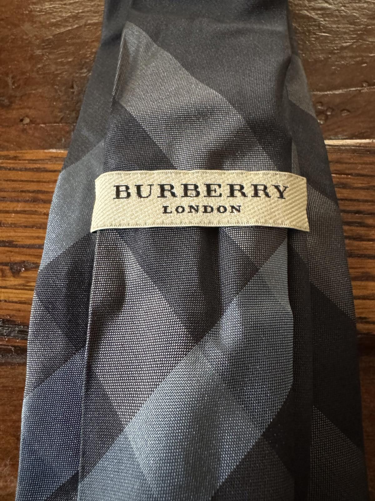 Burberry Burberry London patterned checked silk tie Size ONE SIZE - 3 Thumbnail