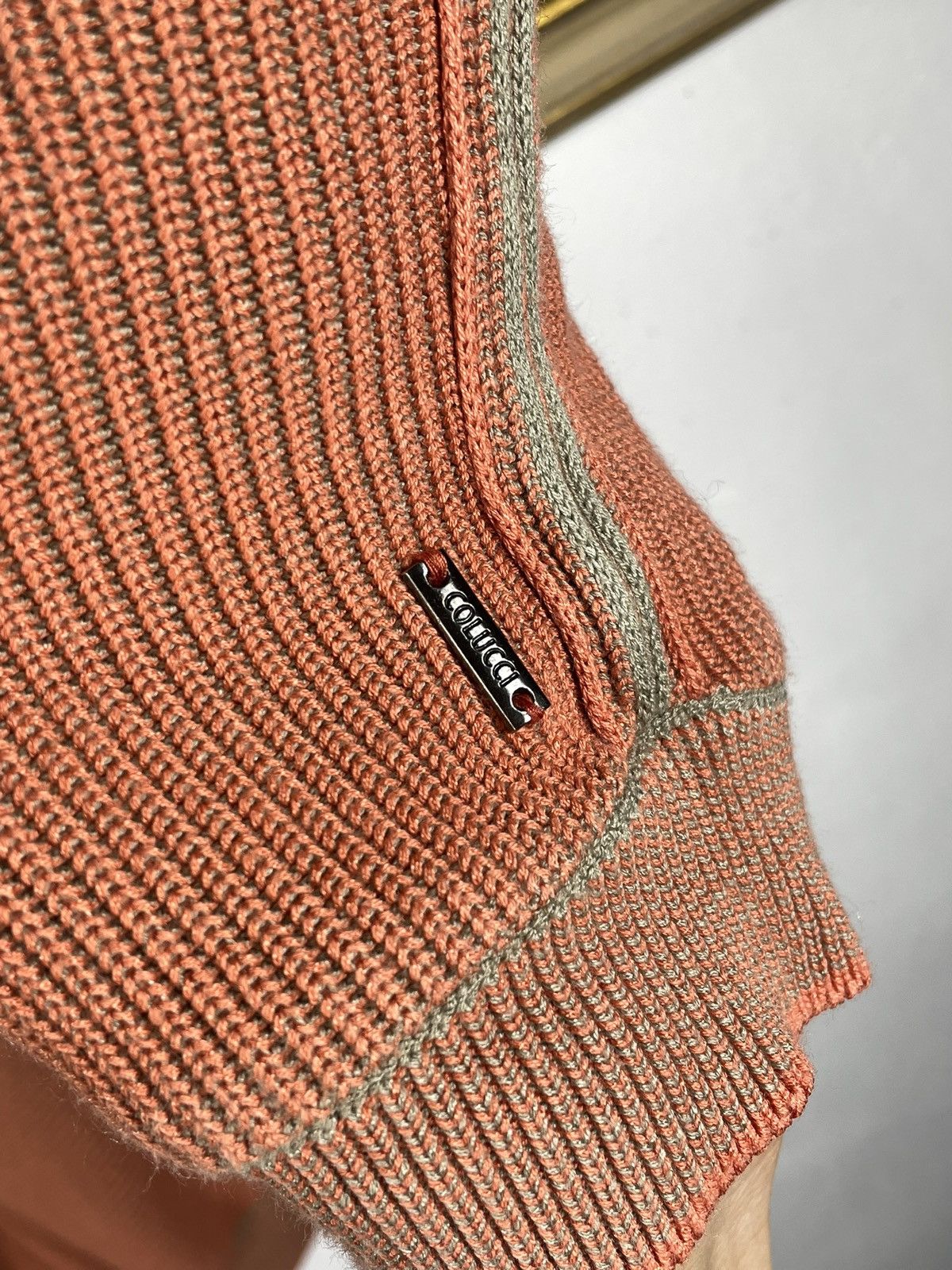 Carlo Colucci × Coogi × Vintage Vintage Carlo Colucci Coogi Style Cable Knitwear Jumper Pull Size US XL / EU 56 / 4 - 5 Thumbnail