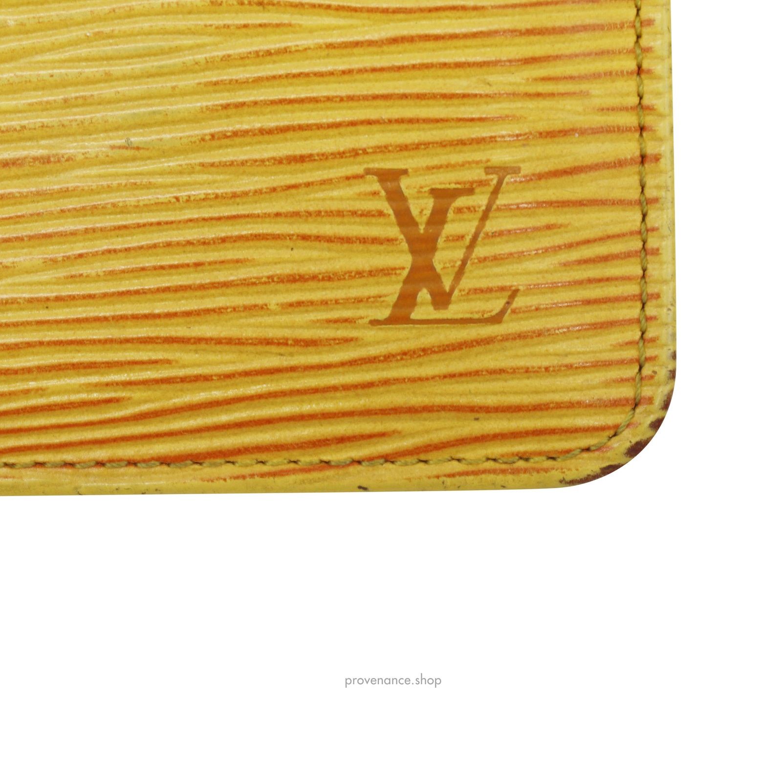 Louis Vuitton 🔴 Louis Vuitton Key Pouch Cles - Tassil Yellow Epi Leather Size ONE SIZE - 5 Thumbnail