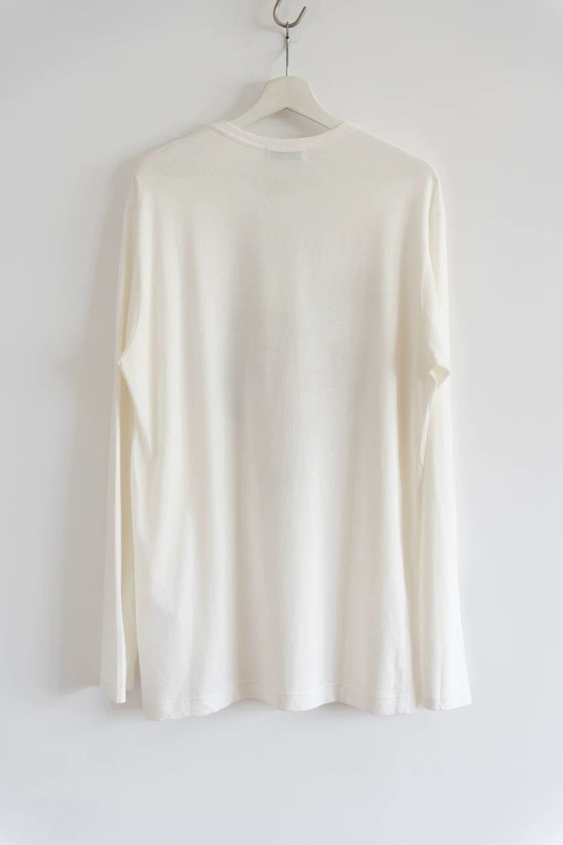 Yohji Yamamoto Yohji Yamamoto Yohji Yamamoto Long Sleeve T-Shirt with Pri Size US L / EU 52-54 / 3 - 2 Thumbnail