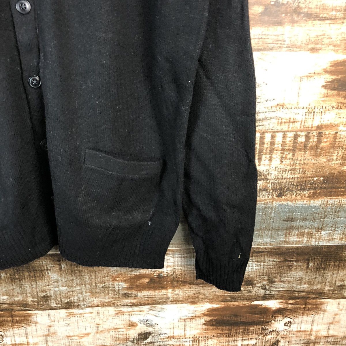 Uniqlo DL Uniqlo Black Mohair Cardigan Knitwear #C439 Size US XL / EU 56 / 4 - 8 Thumbnail