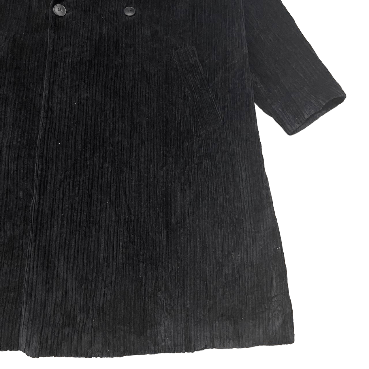 Hevo Vintage Hevo Corduroy Long Coat Made in Italy Size US L / EU 52-54 / 3 - 4 Thumbnail