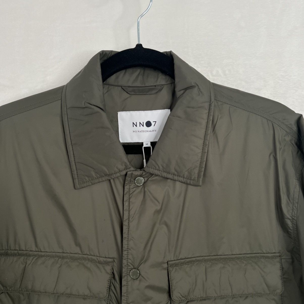 NN07 NN07 Columbo Padded Shell Overshirt Jacket Green M BNWT Size US M / EU 48-50 / 2 - 8 Thumbnail