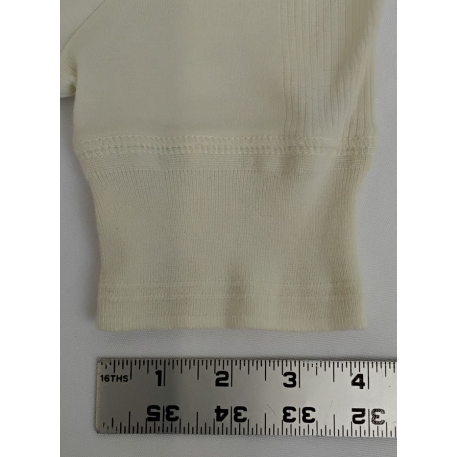 Ralph Lauren Ralph Lauren Knit Top Women S Cream Red Embroidery Rib-Knit Size S / US 4 / IT 40 - 14 Thumbnail