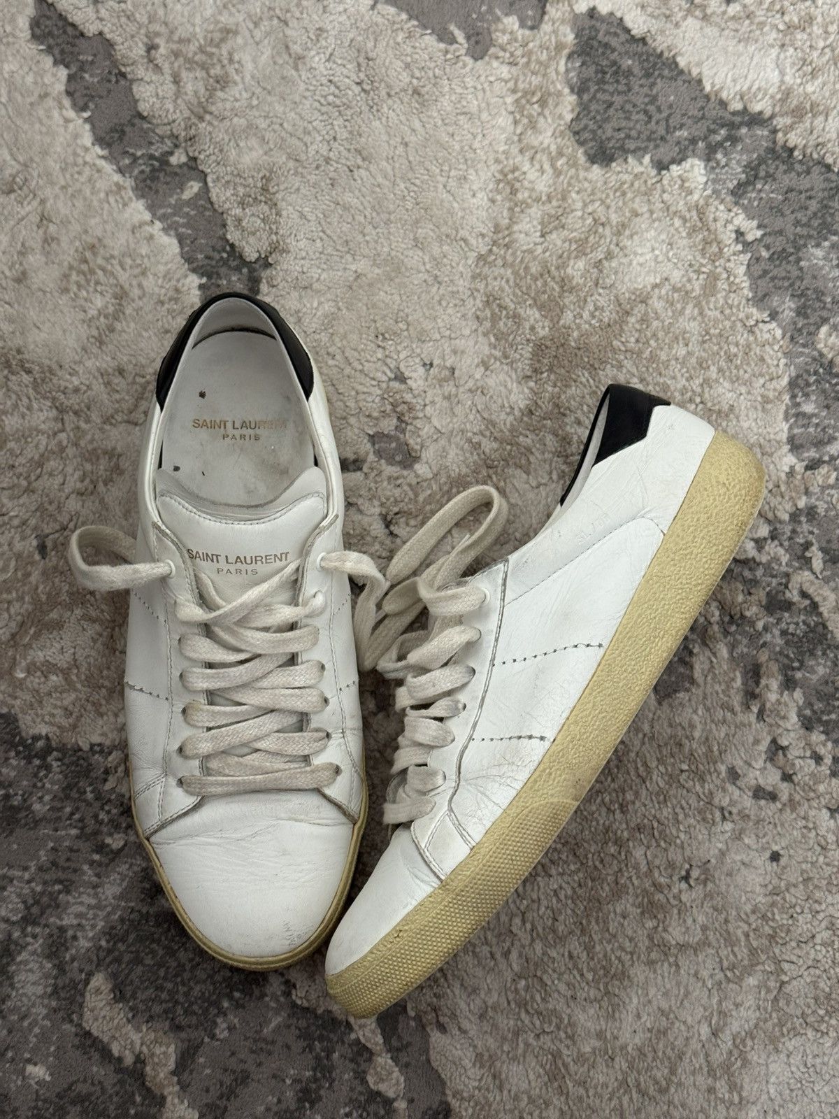 Saint Laurent Paris ❤️‍🔥Saint Laurent Paris Court Classic Low Shoe 38 Size Women’s❤️‍🔥 Size US 7 / IT 37 - 2 Thumbnail