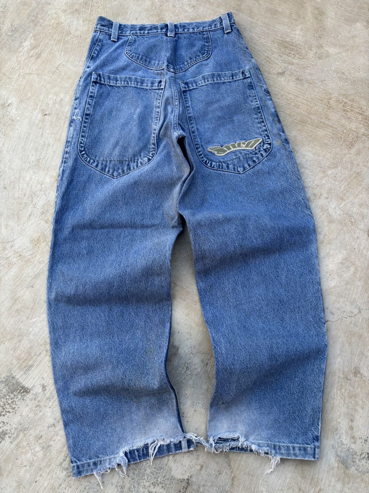 JNCO Vintage 90s Jnco spellout Jeans Size US 34 / EU 50 - 1 Thumbnail
