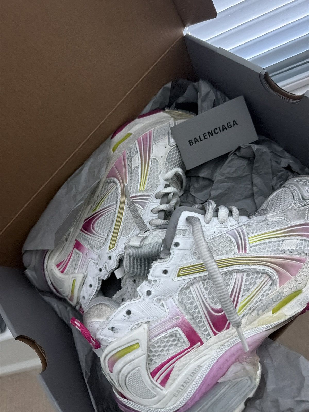Balenciaga Balenciaga Women's Runner Sneakers Size US 10 / IT 40 - 7 Thumbnail