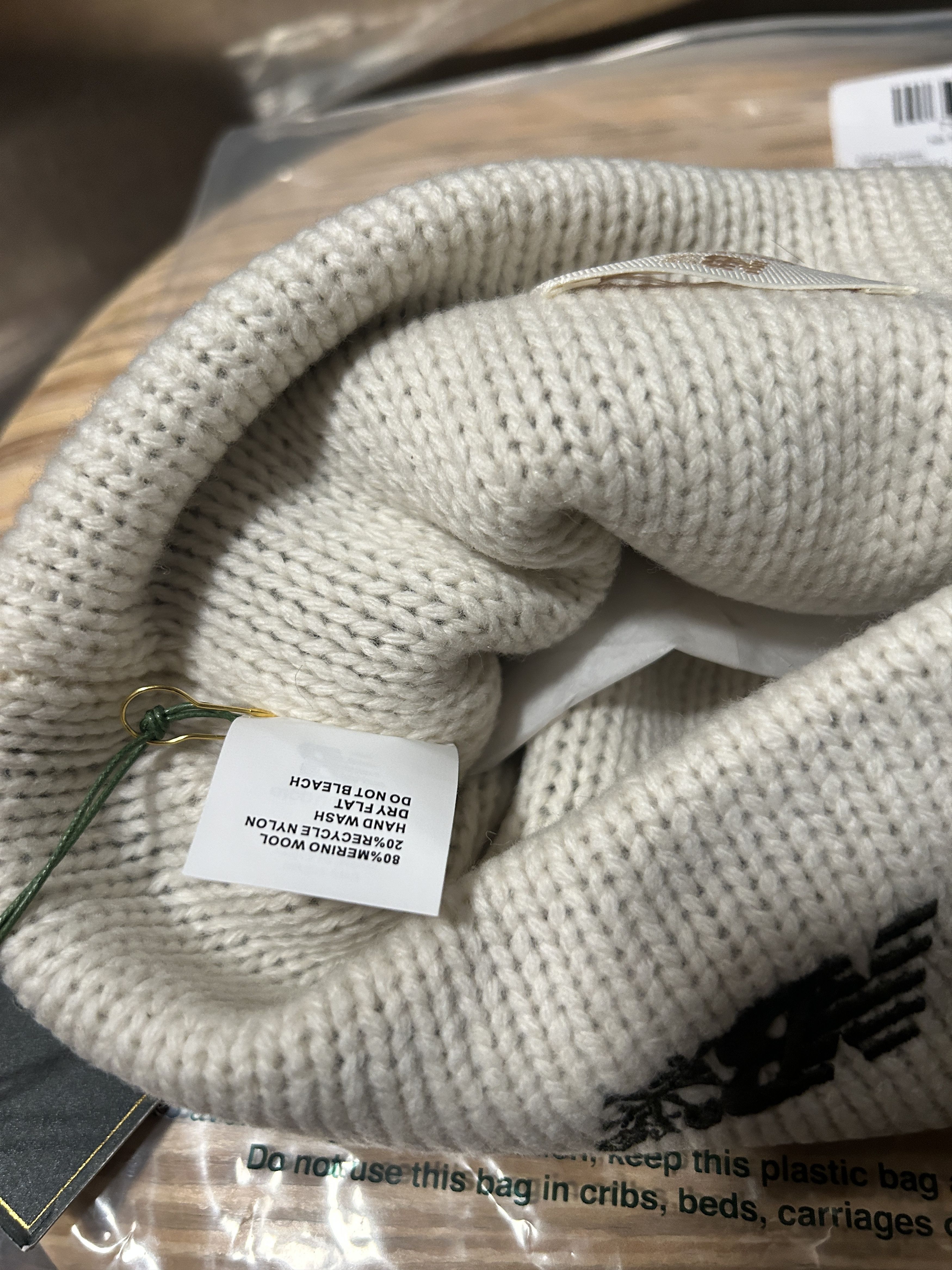 Aime Leon Dore × New Balance ALD / New Balance 997 Two Tone Wool Beanie Size ONE SIZE - 7 Thumbnail