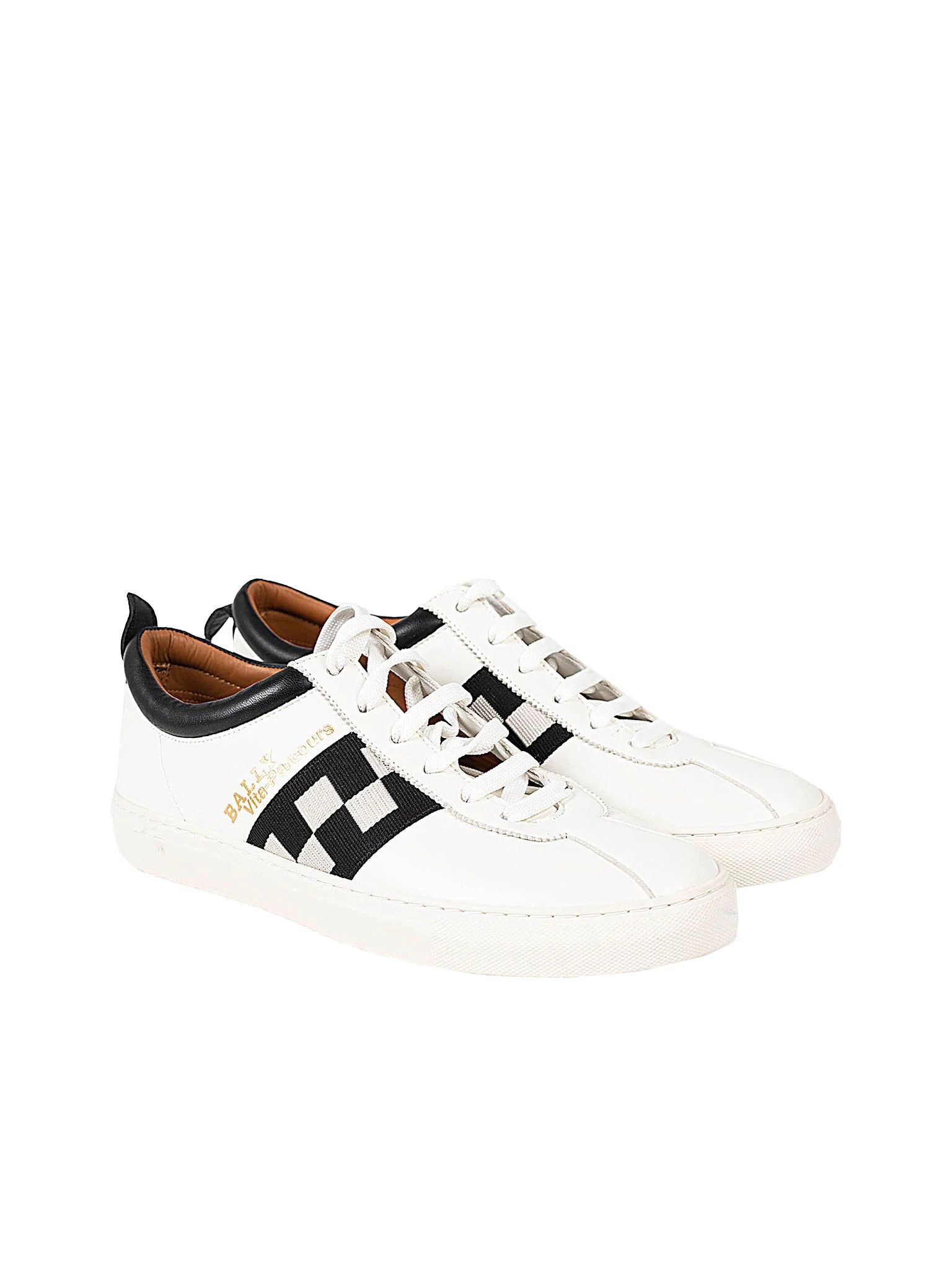 Bally o1y1224 Low-Top Sneakers in White/Black Size US 6.5 / EU 39-40 - 5 Thumbnail