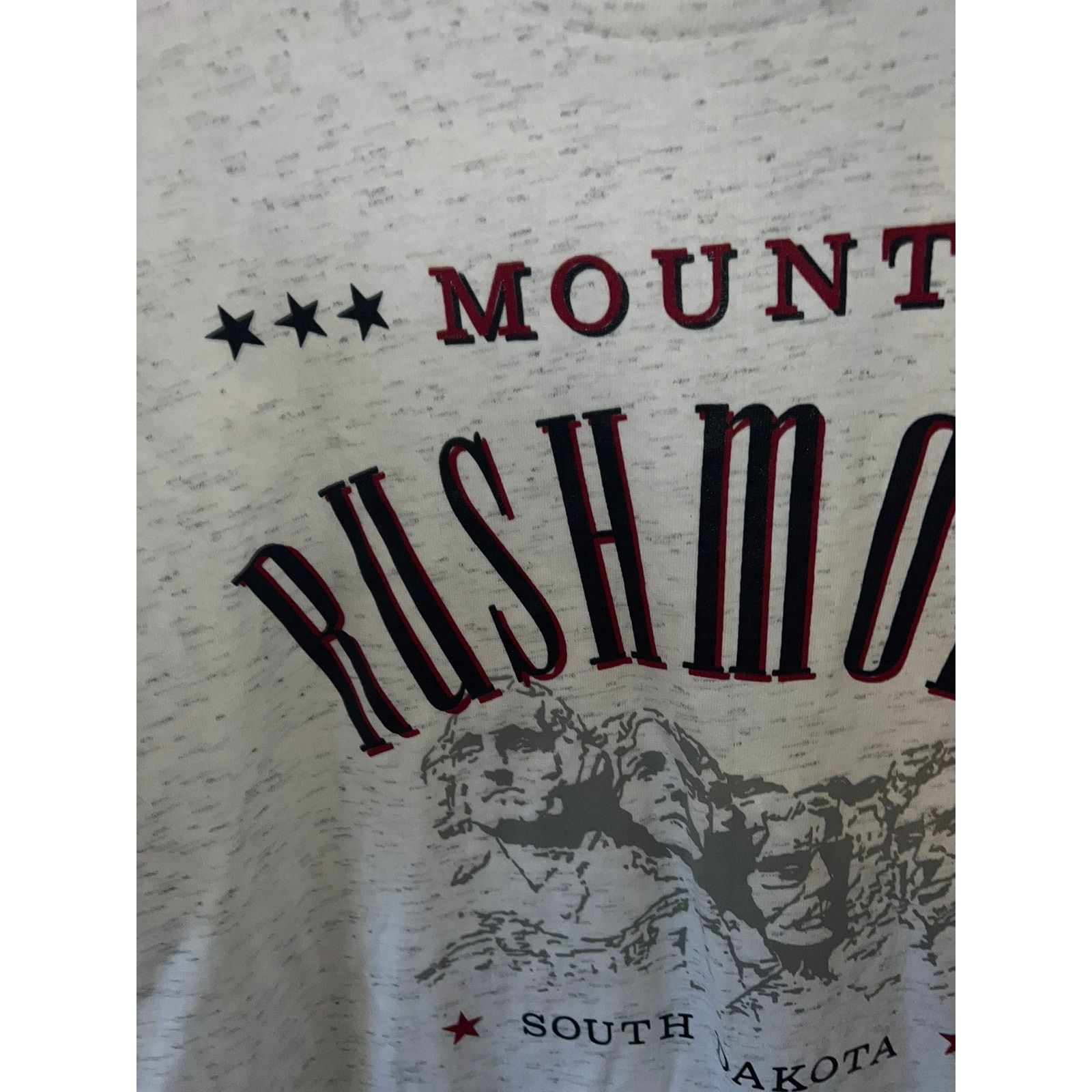 Vintage Vintage Mount Rushmore Shirt White Speckled White L Tee Size US L / EU 52-54 / 3 - 6 Thumbnail