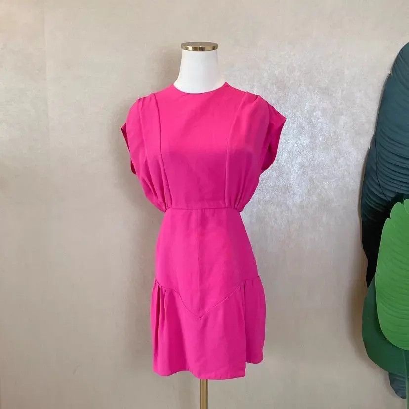 Miu Miu MIU MIU Pink Sleeveless Dress Size 38 Size XS / US 0-2 / IT 36-38 - 1 Thumbnail