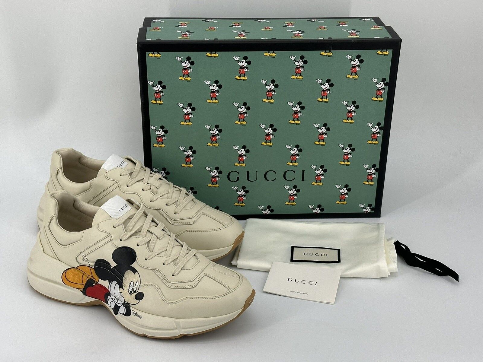 Gucci New Gucci Sneakers Rhyton Size-US-11/ UK-10 / EU-44 Size US 11 / EU 44 - 2 Thumbnail