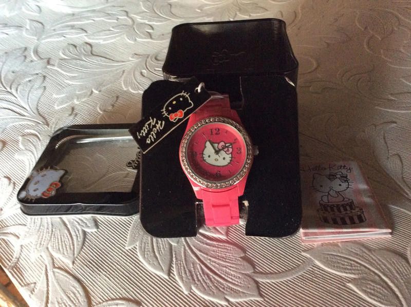 Designer Hello Kitty Kids Grand Prix Kitty pink plastic strap Watch Size ONE SIZE - 11 Thumbnail
