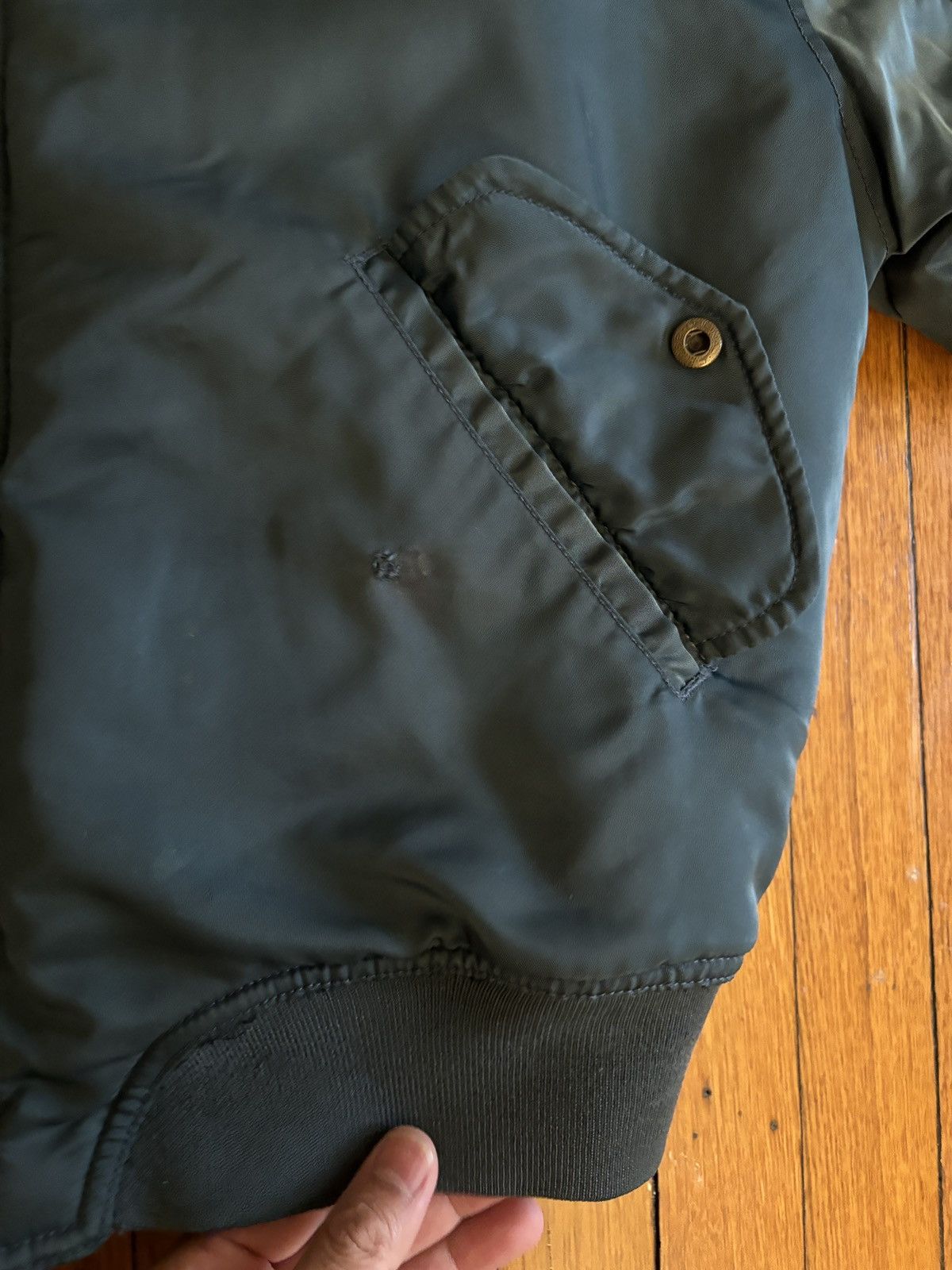 Alpha Industries vintage flight jacket Size US L / EU 52-54 / 3 - 12 Thumbnail