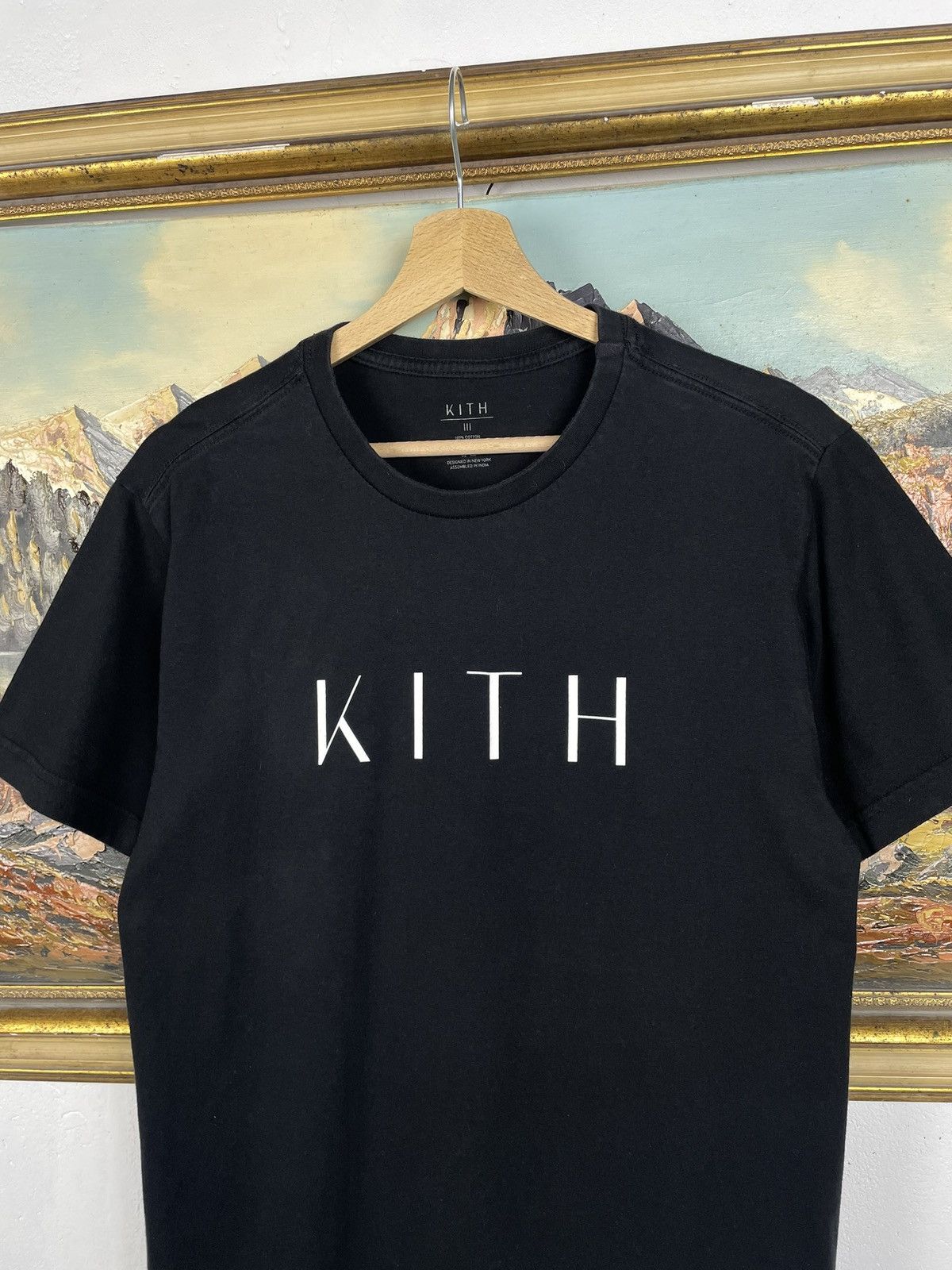 Kith Kith Black T-shirt Tee Big Graphic Logo Streetwear Skate Size US M / EU 48-50 / 2 - 4 Thumbnail