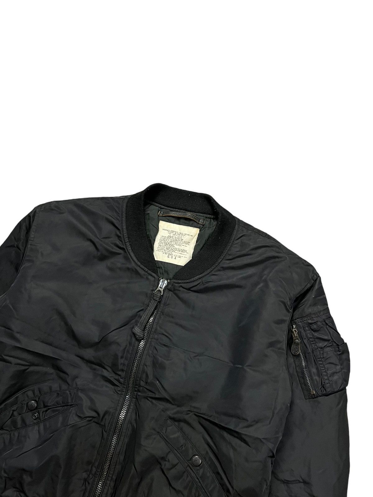 14th Addiction 2000s GOA - Black Bomber Jacket Size US M / EU 48-50 / 2 - 5 Thumbnail