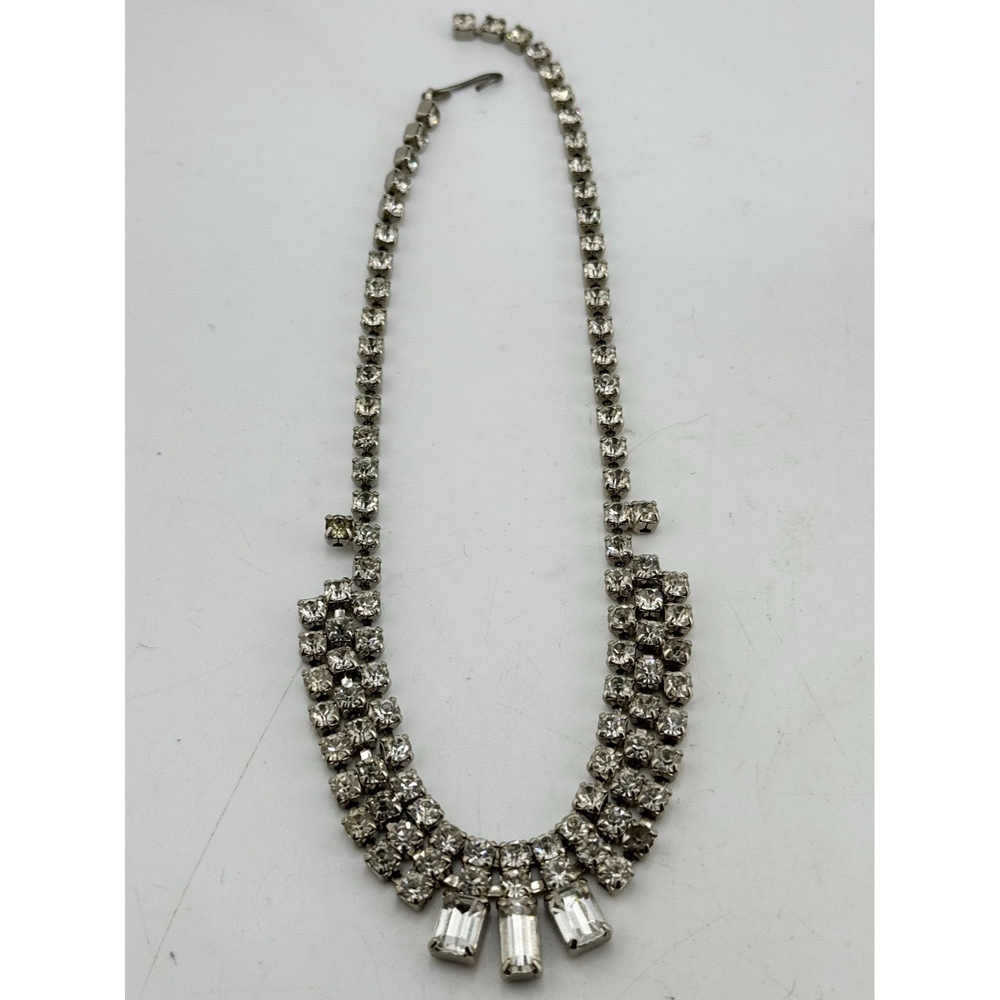 Vintage Vintage rhinestone collar necklace Size ONE SIZE - 4 Thumbnail