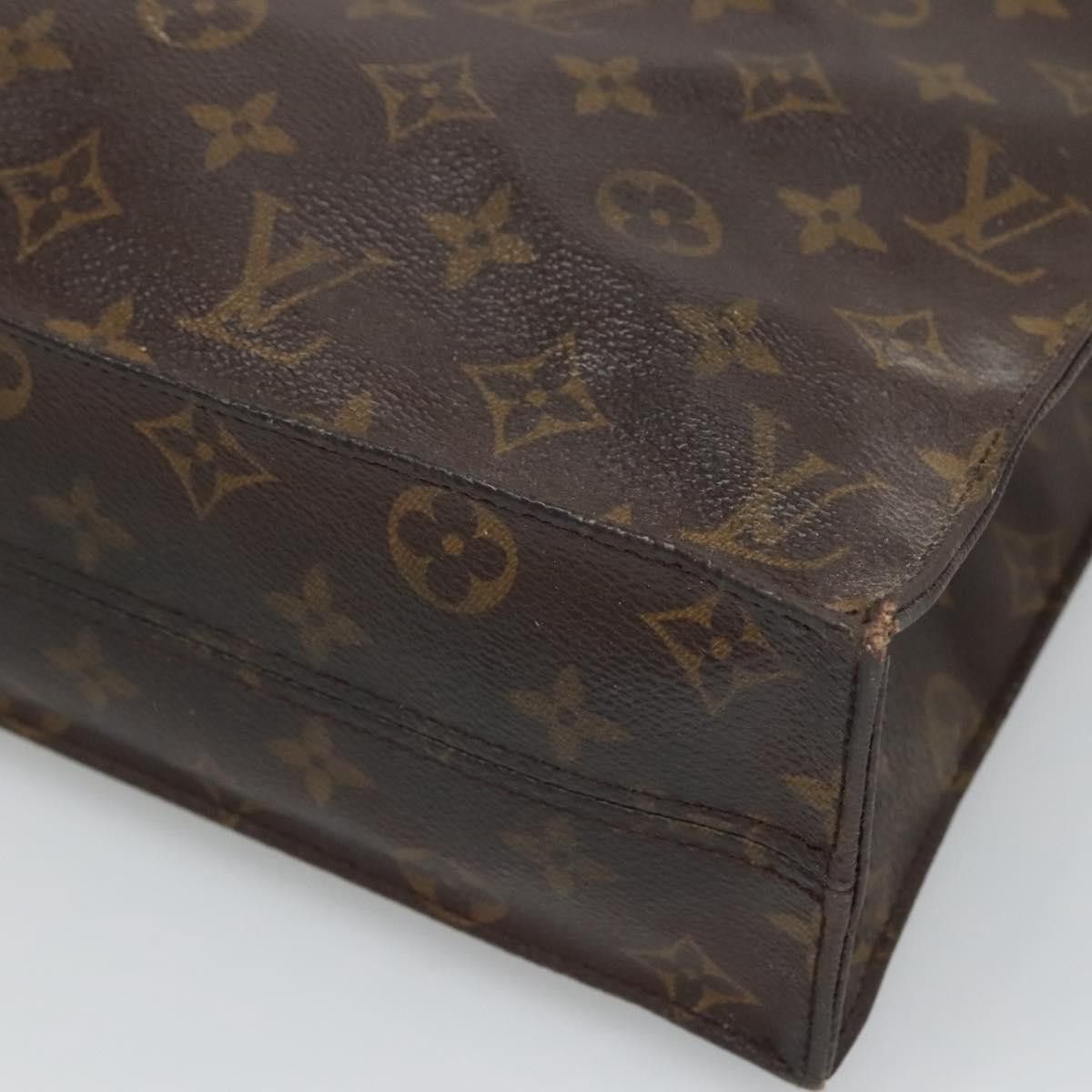 Louis Vuitton LOUIS VUITTON Monogram Sac Plat Hand Bag M51140 Size ONE SIZE - 15 Thumbnail