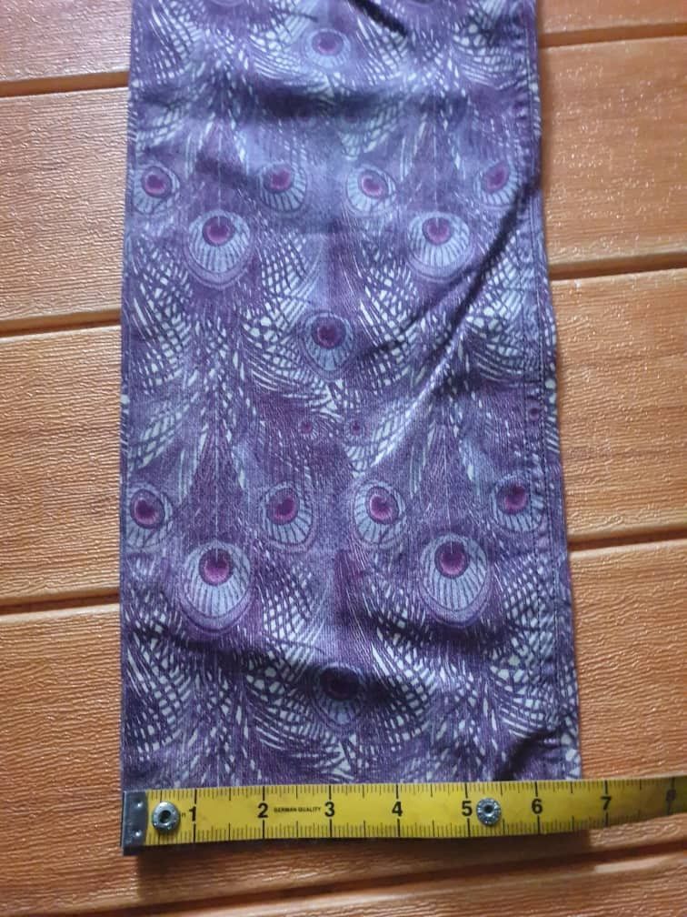Hysteric Glamour 💥Hysteric Glamour Monogram peacock purple colour pant Size US 29 - 8 Thumbnail