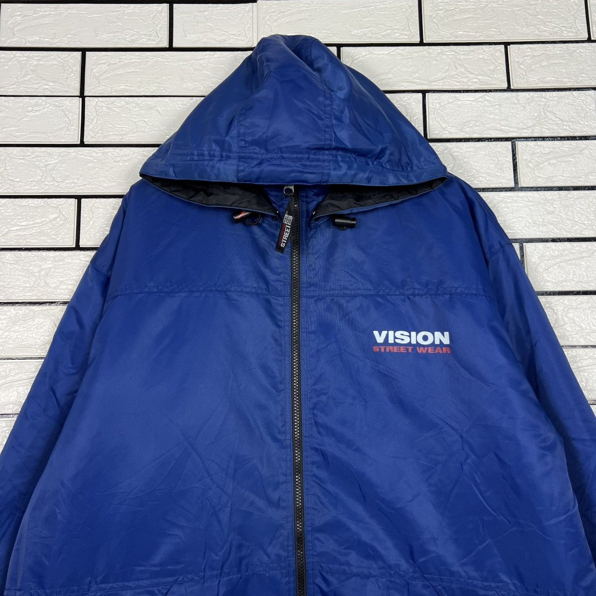Vision Streetwear 90's VISION STREET WEAR Reversible Hooded Jacket #4061-C185 Size US L / EU 52-54 / 3 - 17 Thumbnail