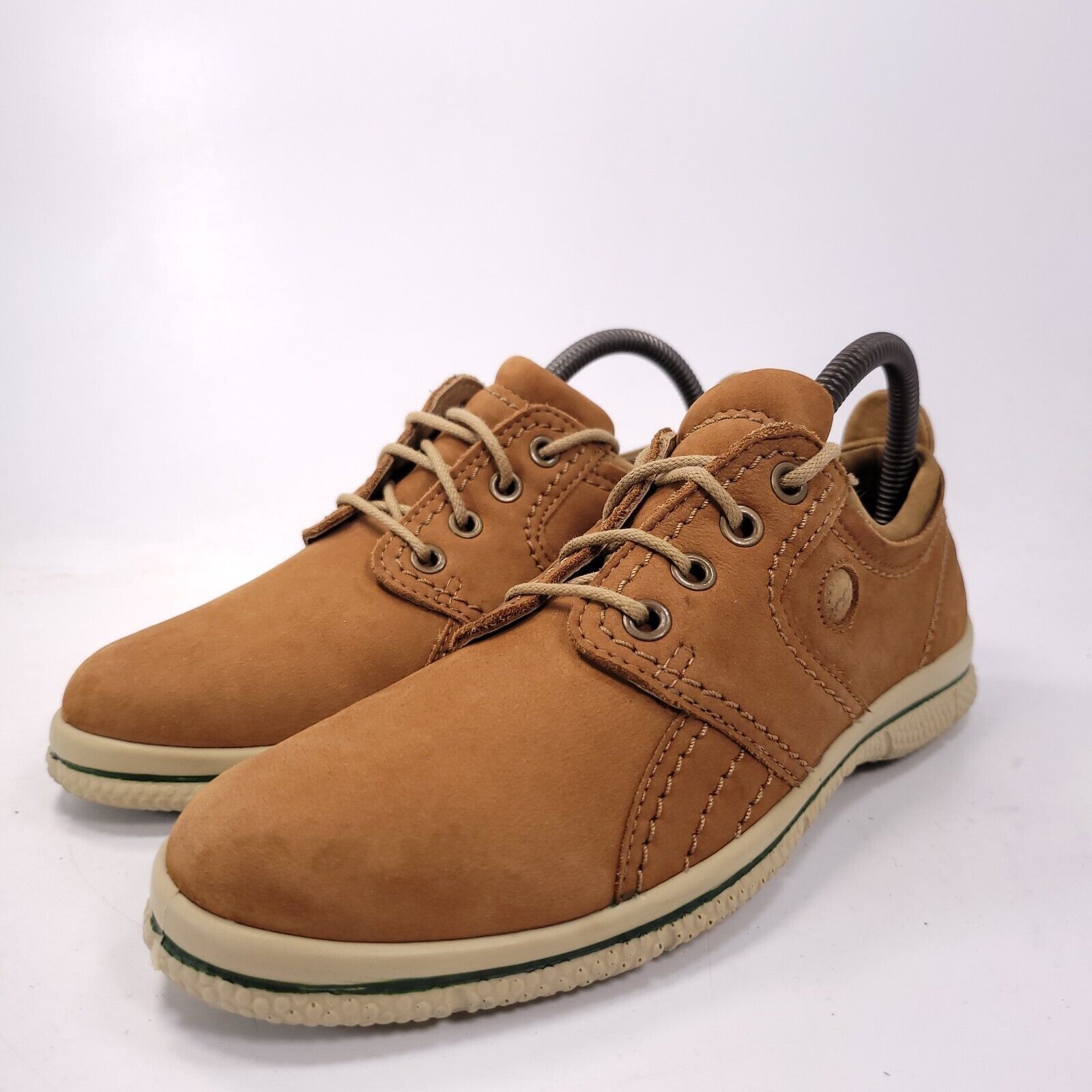 Ecco Ecco Casual Lace Up Sneaker Shoe Women Size 8 38 Brown White Size US 8 / IT 38 - 1 Thumbnail