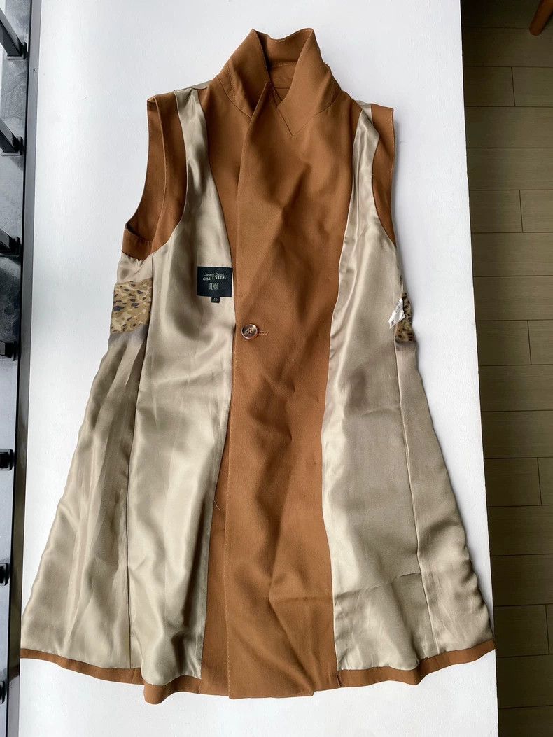 Jean Paul Gaultier Jean Paul Gaultier 98 AW Long Leopard Vest 2504-Nextarrow Size S / US 4 / IT 40 - 6 Thumbnail