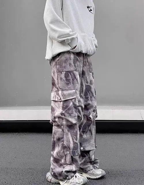 VIBE Gray High Street Vintage Casual Denim Casual Pants Size US 30 / EU 46 - 6 Thumbnail