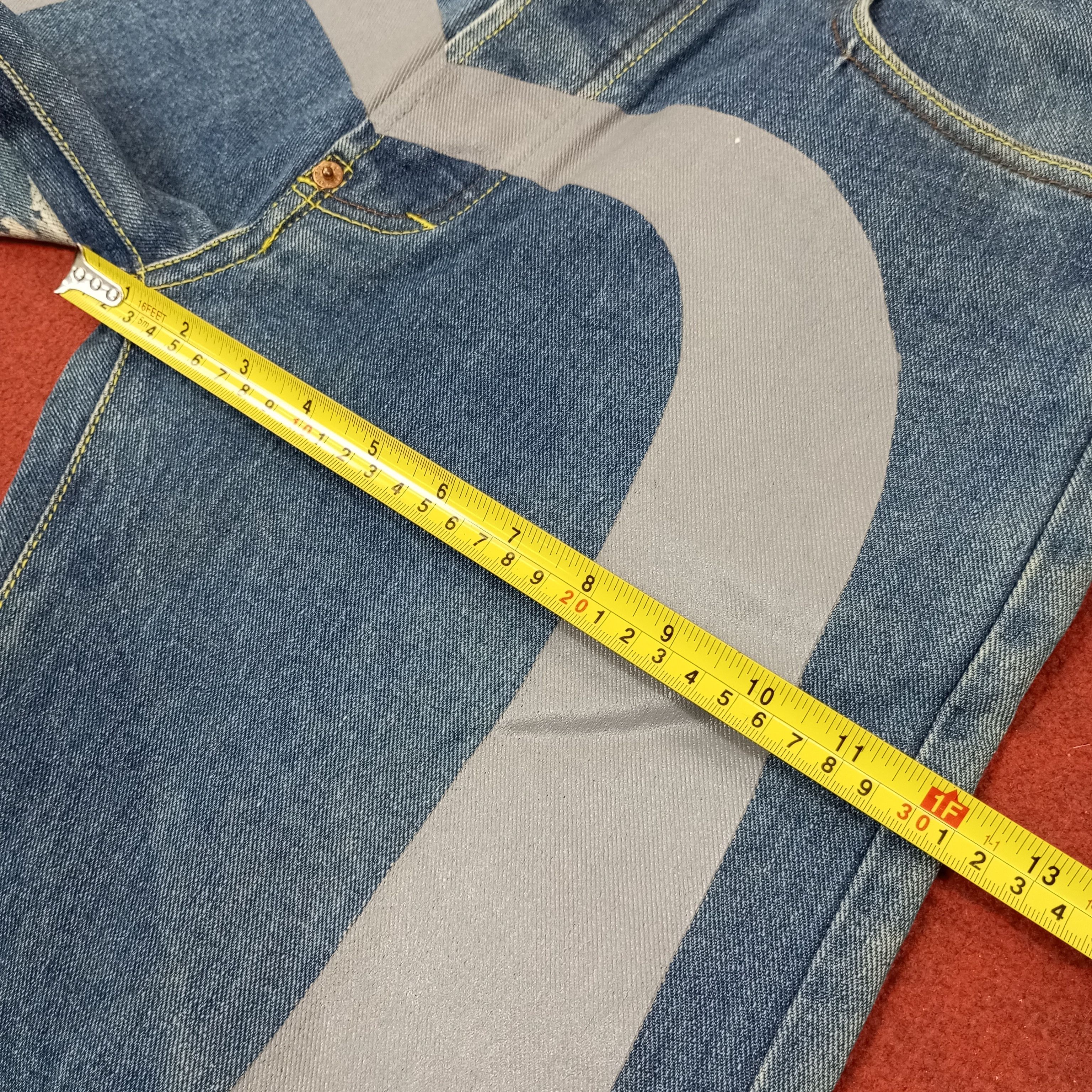 Japanese Brand Evisu X Doraemon Japanese Brand Custom Daicock Jeans c244n25 Size US 32 / EU 48 - 9 Thumbnail