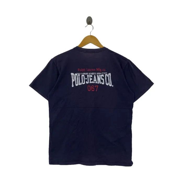Ralph Lauren Vintage RALPH LAUREN Polo Jeans Sun Faded Tee Shirt Top Size US M / EU 48-50 / 2 - 3 Thumbnail