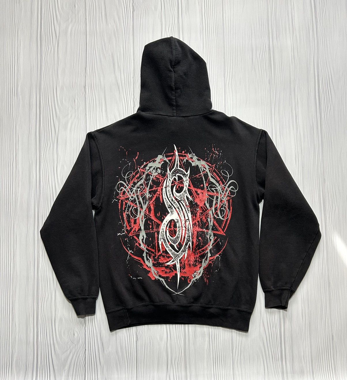 Band Tees Vintage Y2K Allprinted Thrash Metal Band Slipknot Hoodie Size US M / EU 48-50 / 2 - 2 Thumbnail