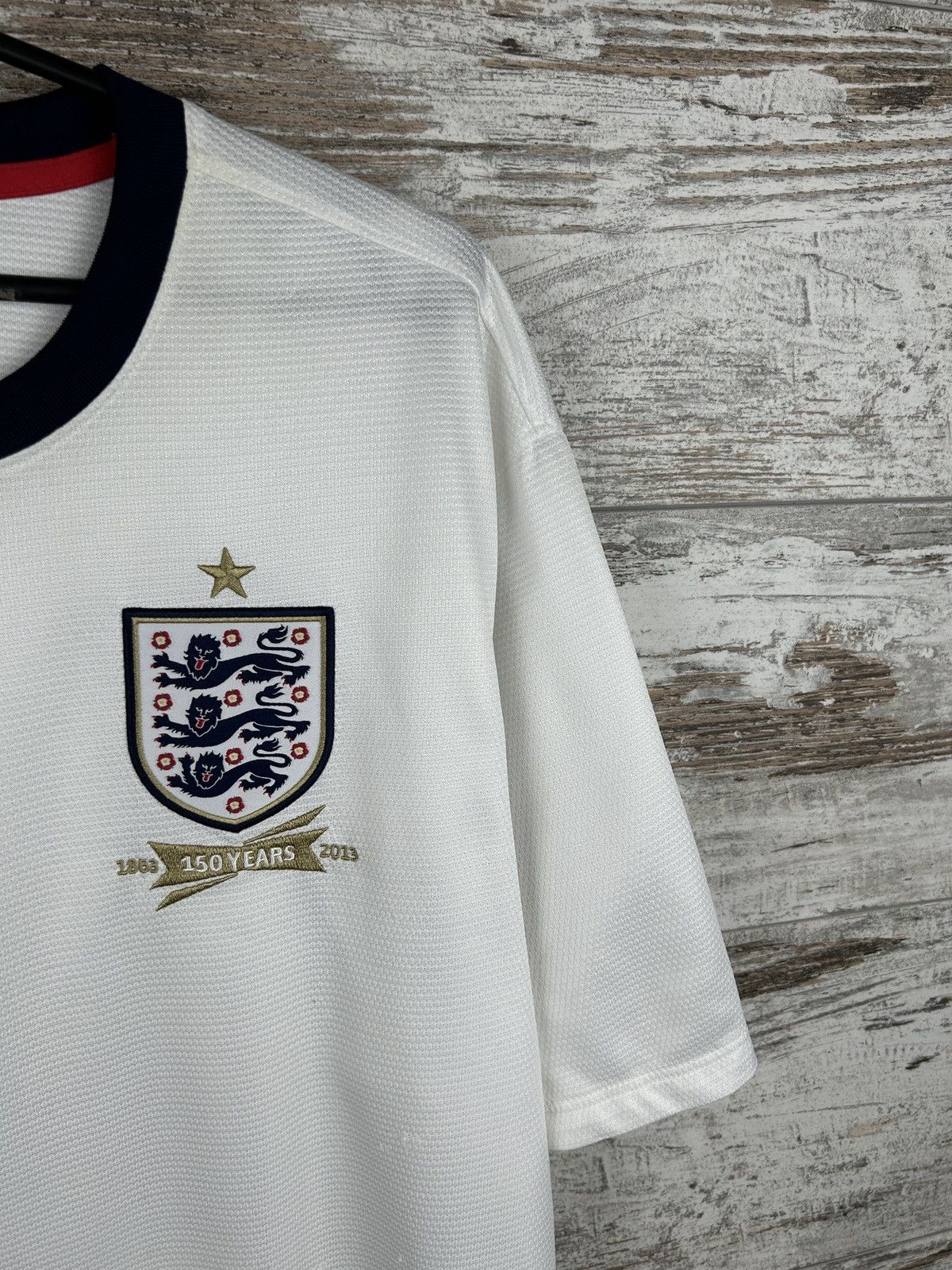 Nike Mens Vintage Nike England National Team T Shirt 150 years Size US XL / EU 56 / 4 - 4 Thumbnail