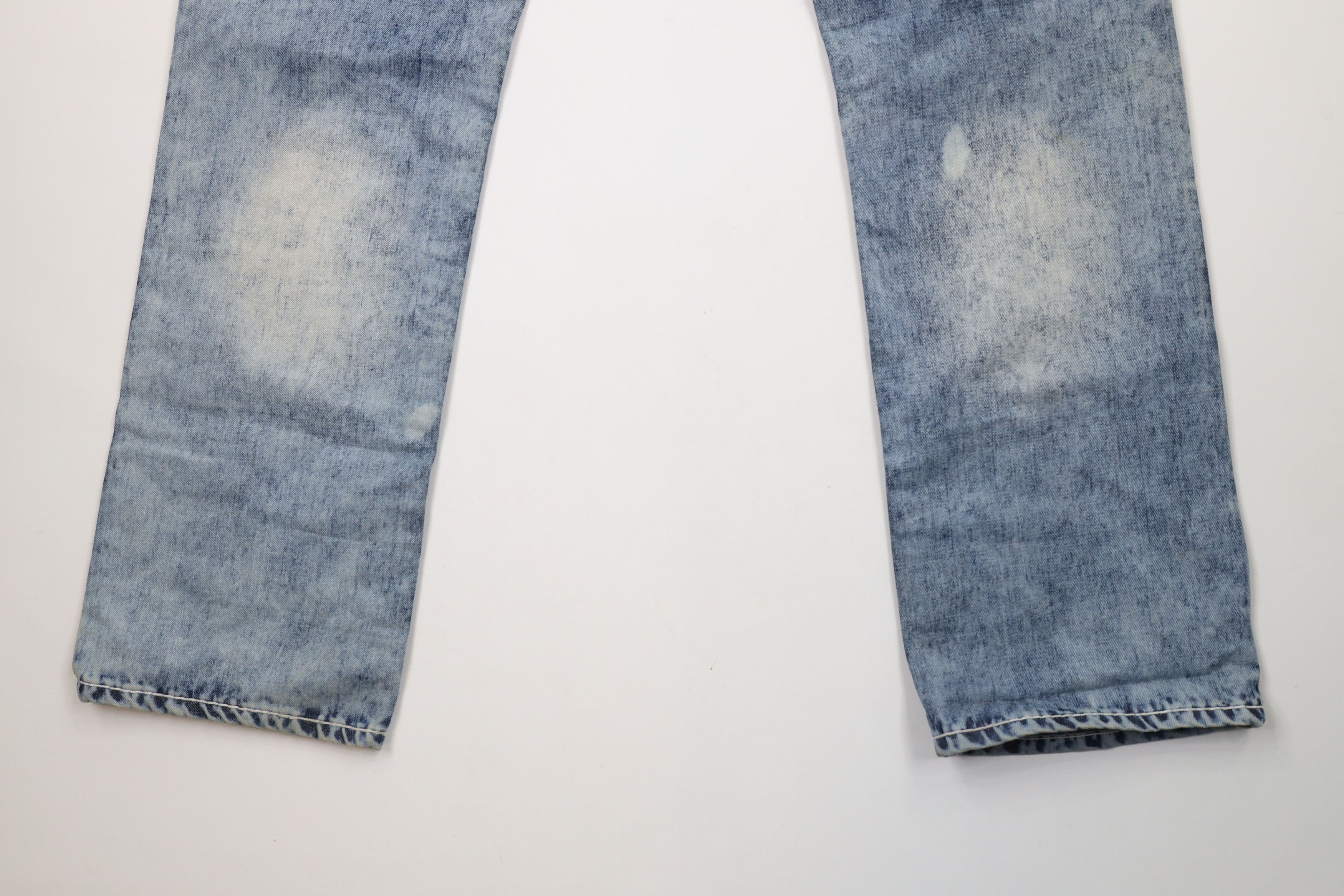 Rock Revival × Vintage Rock Revival Thick Stitch Tate Straight Stretch Jeans Size US 38 / EU 54 - 13 Thumbnail