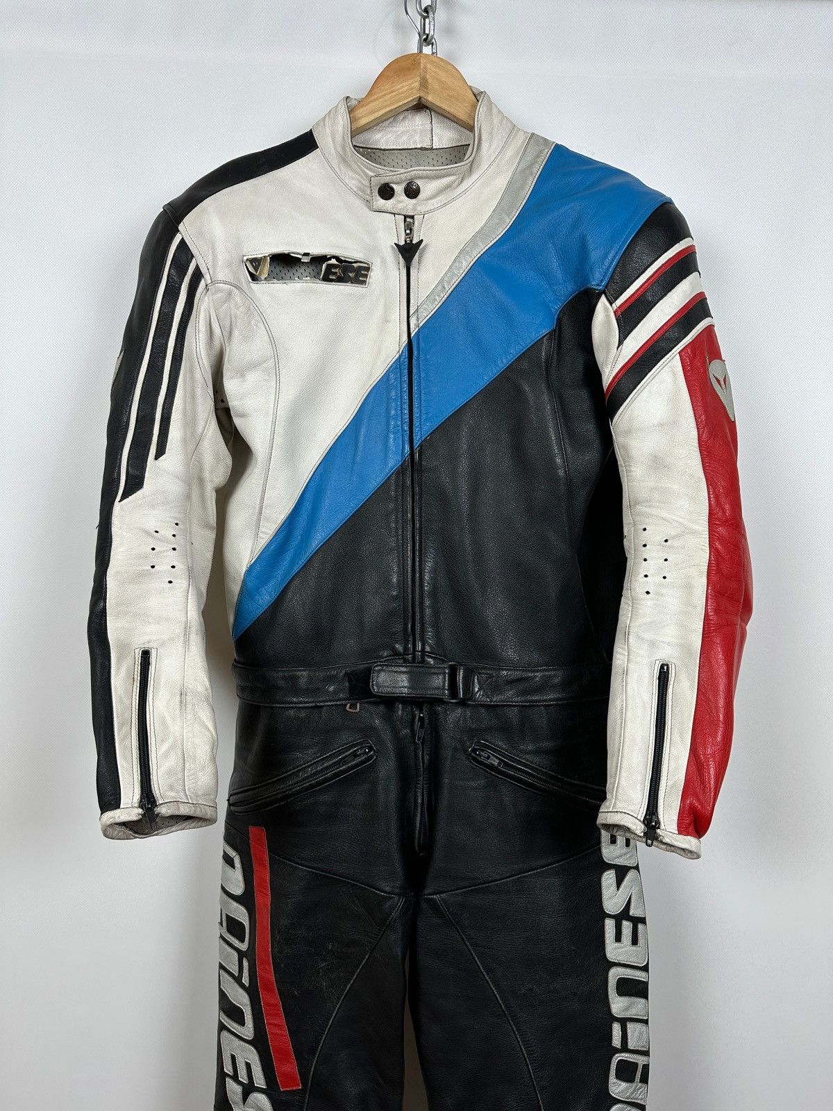 Dainese Vintage Dainese Professional Leather Superbike Moto Suit Size US M / EU 48-50 / 2 - 7 Thumbnail