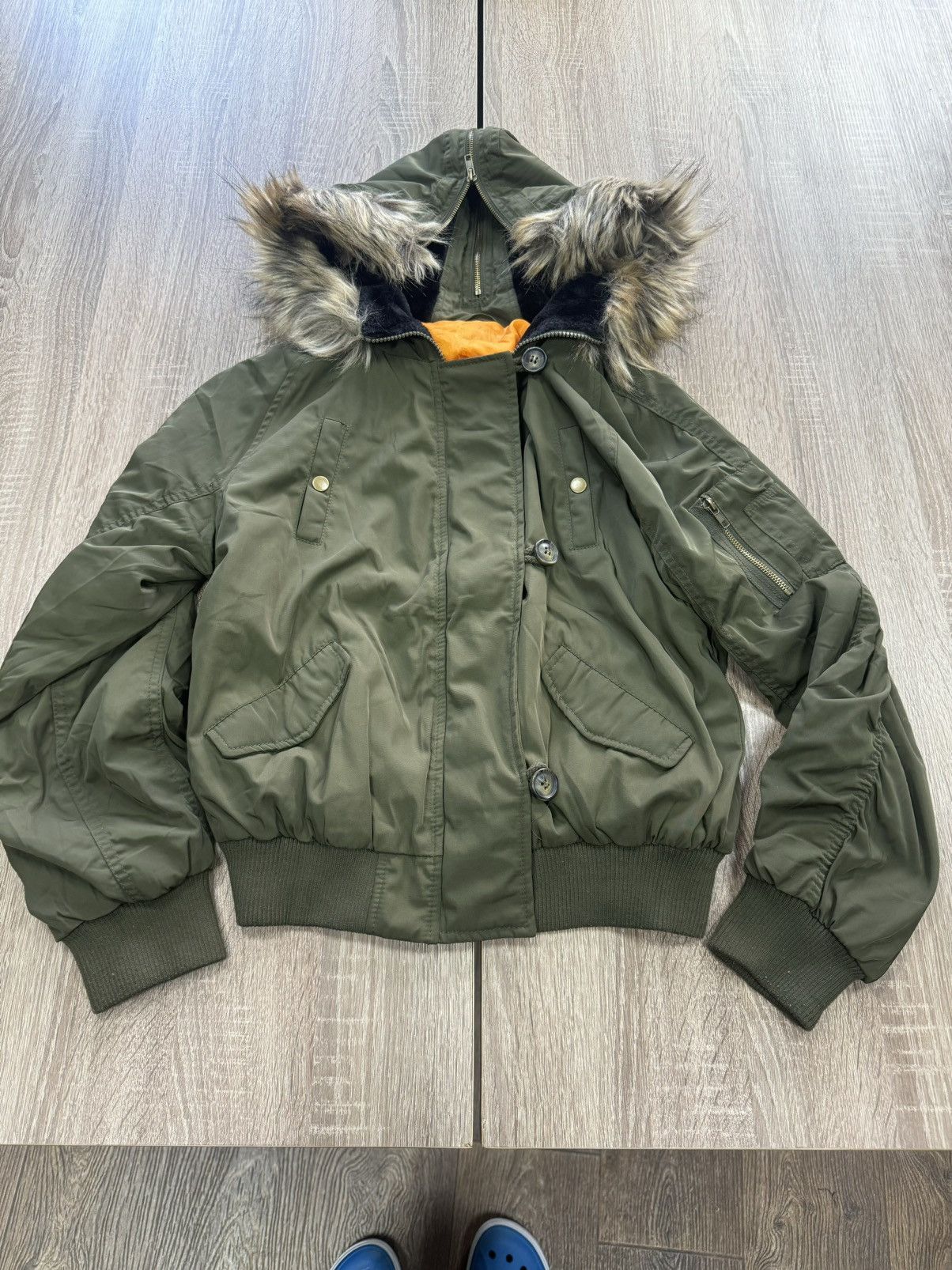 Hysteric Glamour Vintage Fur Zip Hood Undercover Number Nine LGB Style Jacket Size US S / EU 44-46 / 1 - 5 Thumbnail