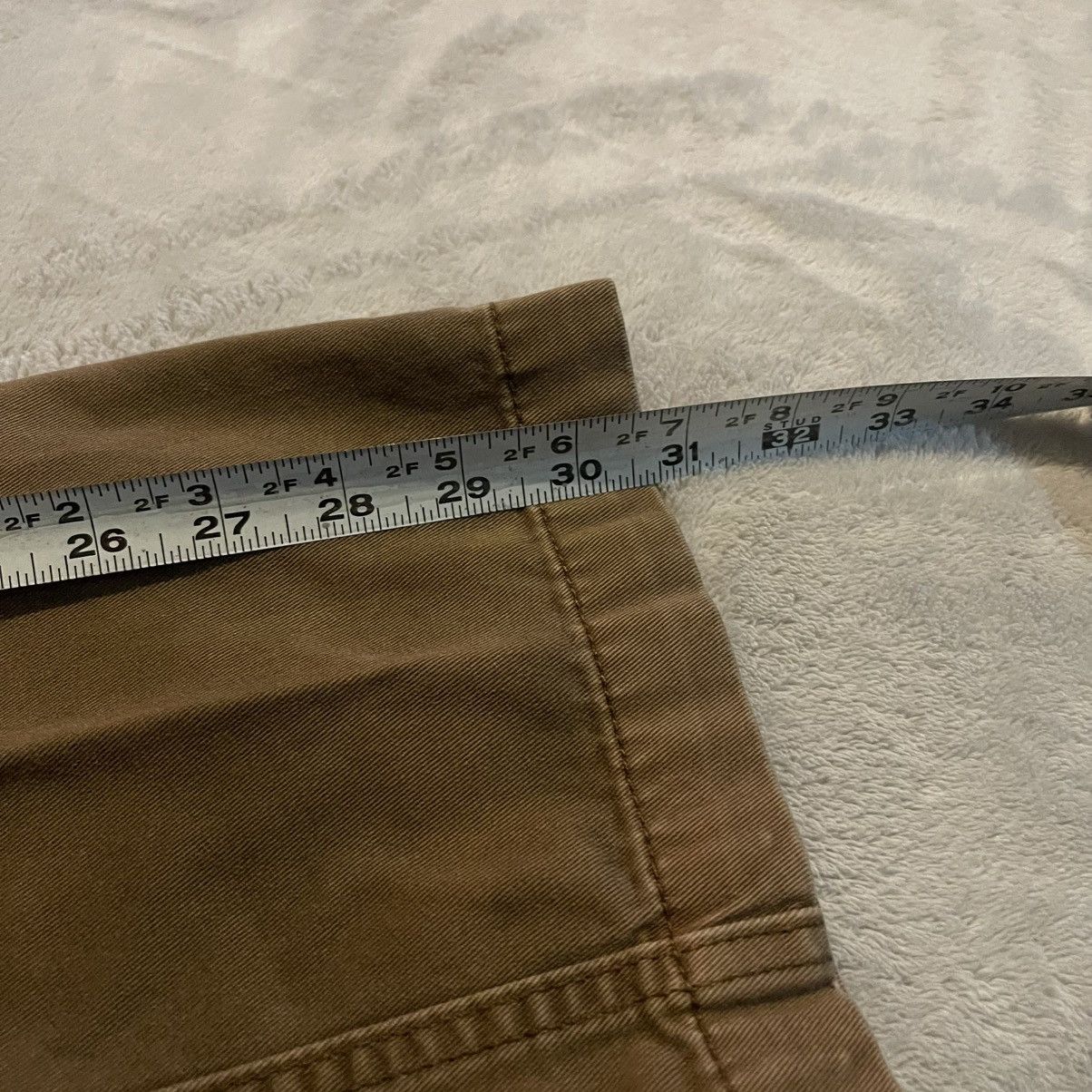 Other Vintage Matchstick Mens Cargo Pants Brown Cotton 33x30 Y2K Size US 33 - 7 Thumbnail