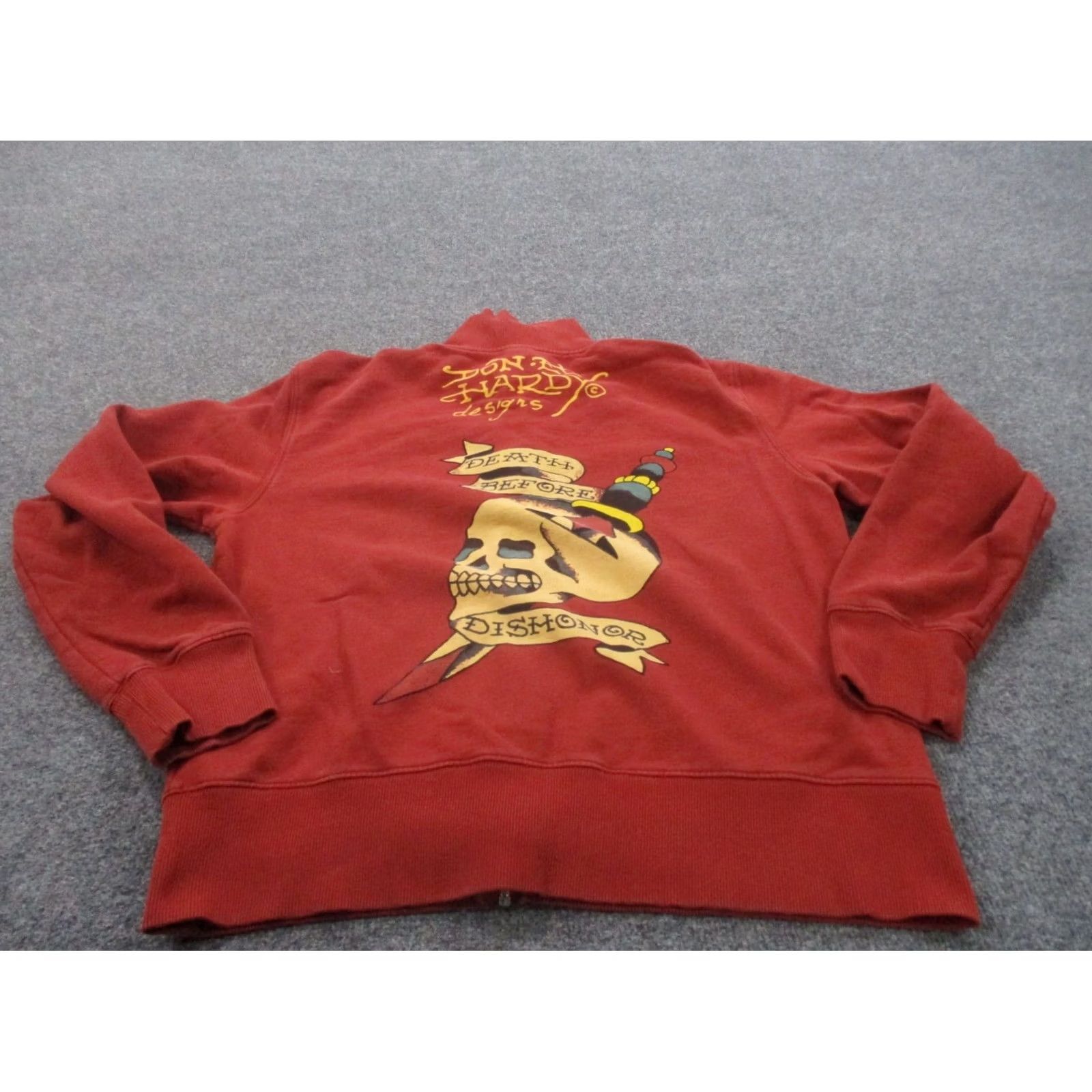 Ed Hardy Ed Hardy Jacket Womens XL Red Grunge Y2K Skater Outdoor Preppy Casual Skull Size XL / US 12-14 / IT 48-50 - 2 Thumbnail