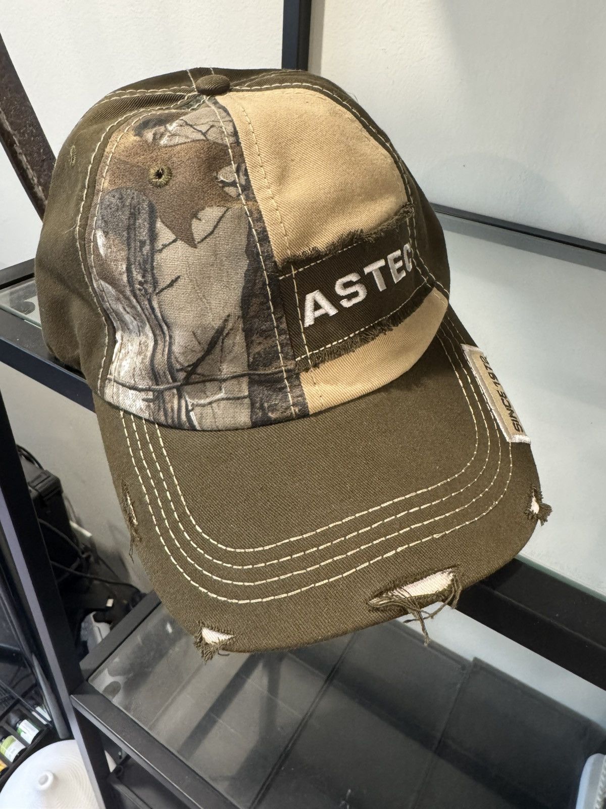 Realtree ASTEC Service Department Split RealTree Camo Military Hat Size ONE SIZE - 3 Thumbnail