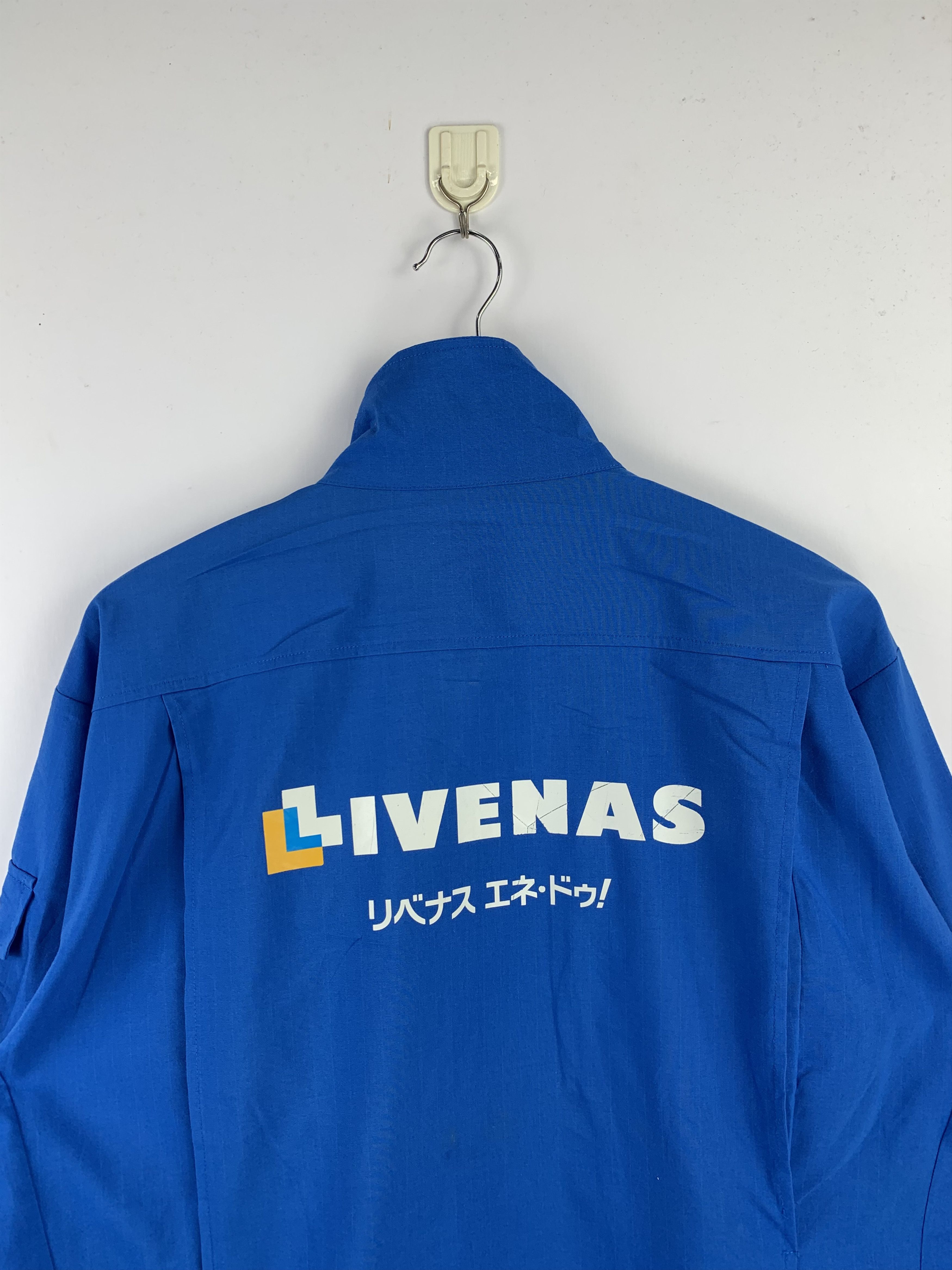 Japanese Brand Vintage Japanese Brand Livenas Workers Jacket J1537 Size US L / EU 52-54 / 3 - 4 Thumbnail