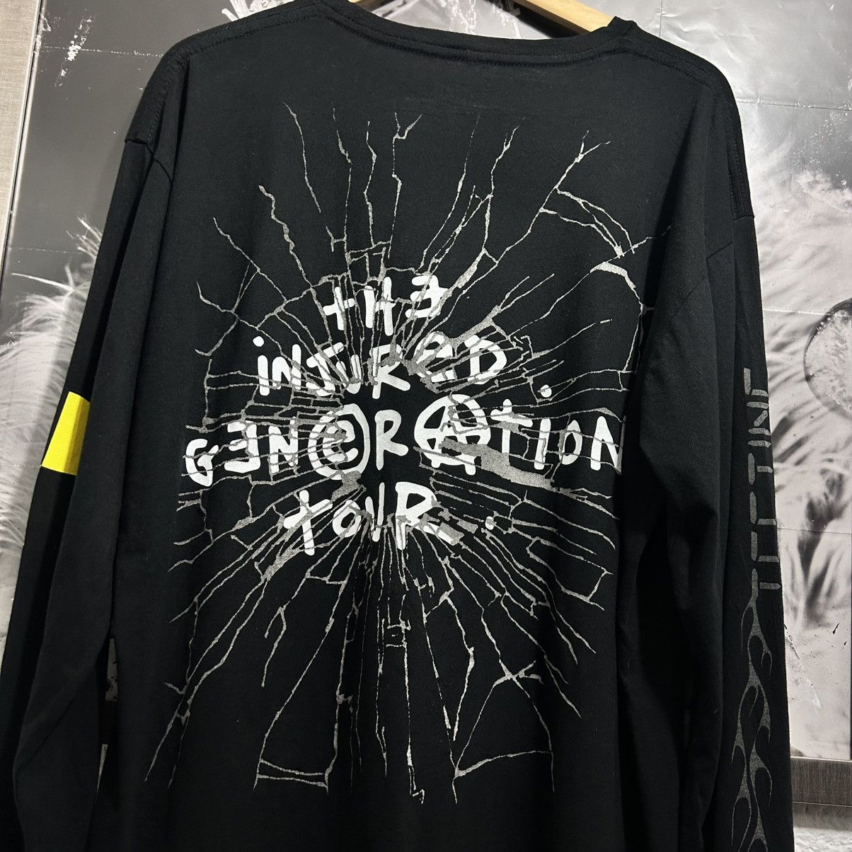 A$AP Rocky × AWGE × Rap Tees A$AP ROCKY INJURED GENERATION TOUR TESTING SHIRT Size US XL / EU 56 / 4 - 5 Thumbnail