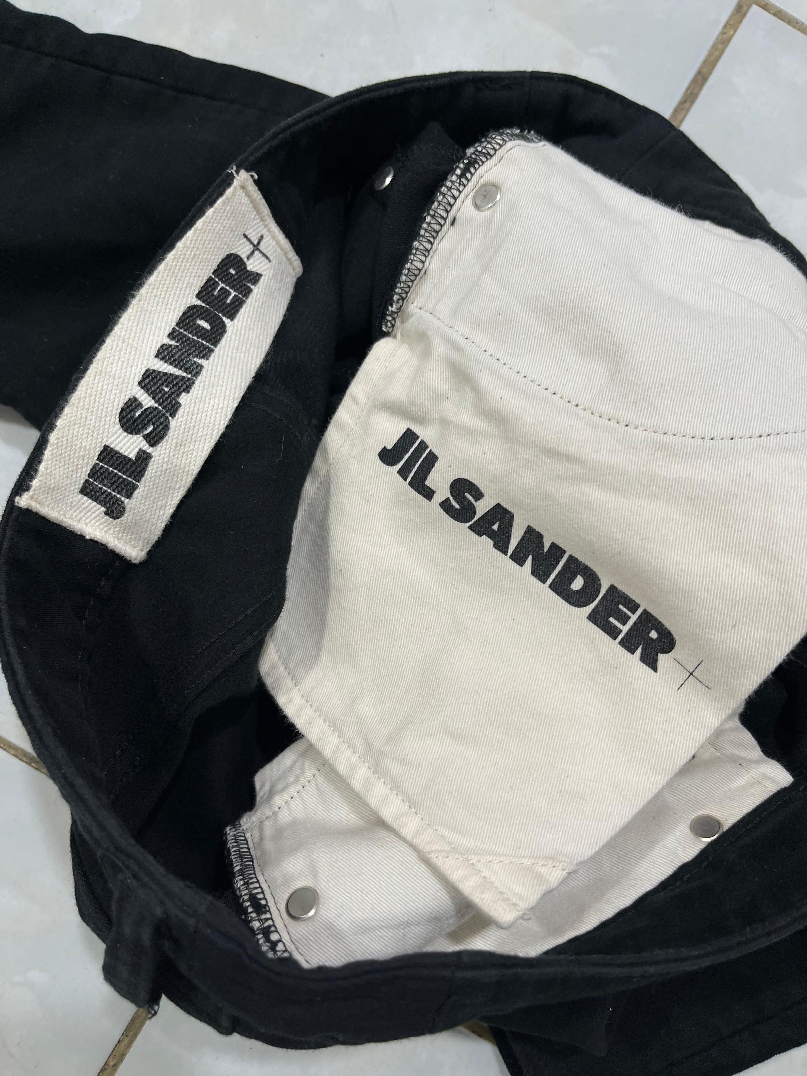 Jil Sander Jil Sander Black Casual Pants Size US 31 - 6 Thumbnail