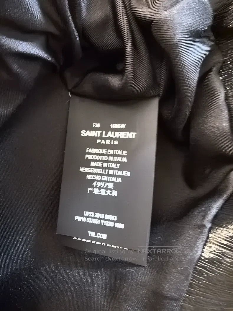 Saint Laurent Paris Saint Laurent Paris size F36 Leather Shorts Size 23" - 5 Thumbnail