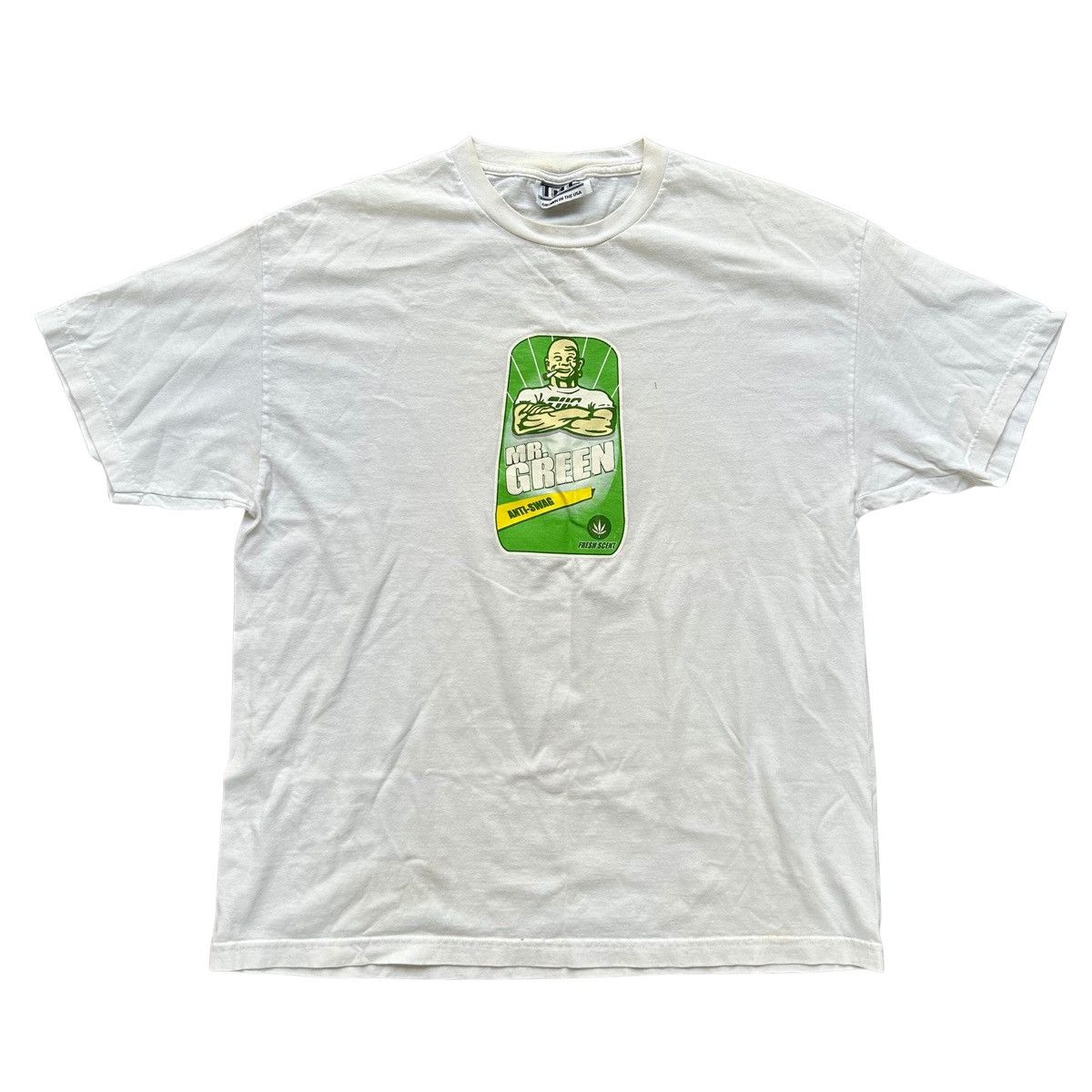 Vintage THC Mr Green Anti Swag Shirt Size XL